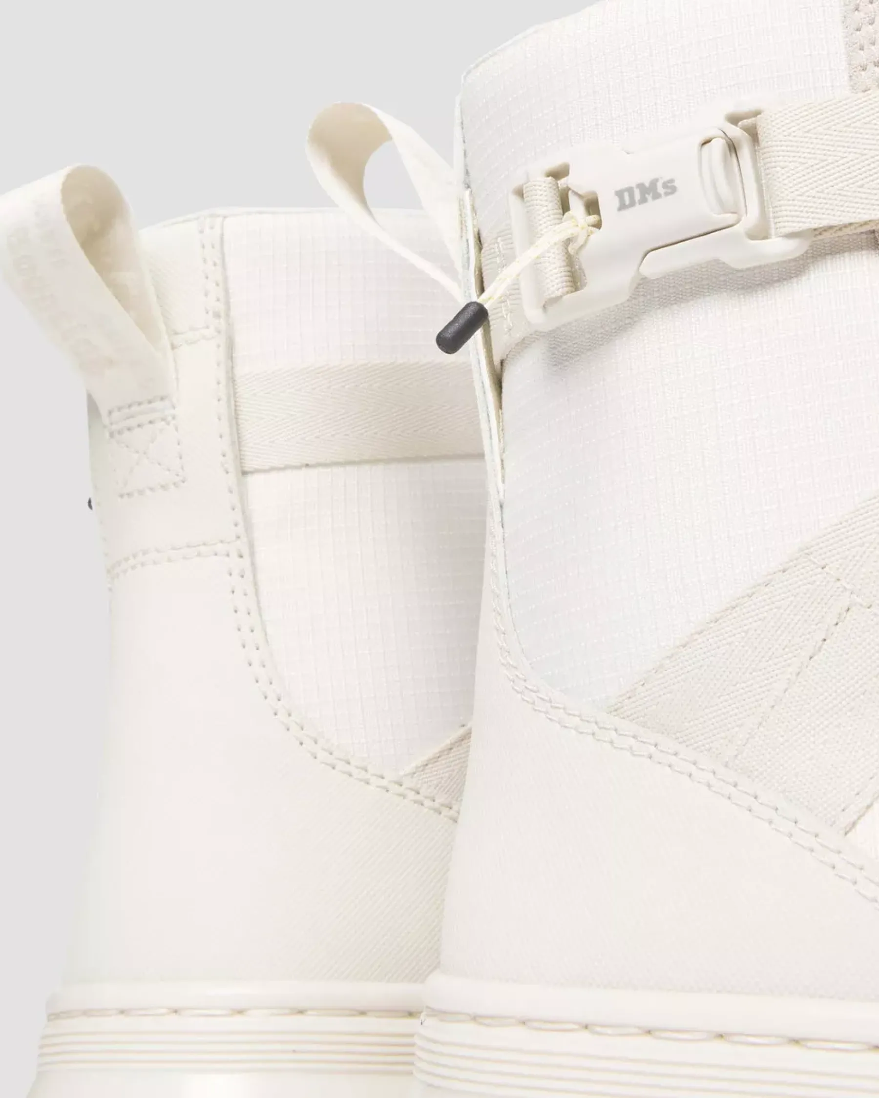 Sale|Sale>Dr. Martens Combs Tech II Poly & Leather Casual Boots OFF WHITE+NATURAL — Extra Tough Nylon