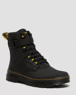 Sale|Casual Boots>Dr. Martens Combs Tech II Poly Casual Boots Black — Accord+Poly Ripstop