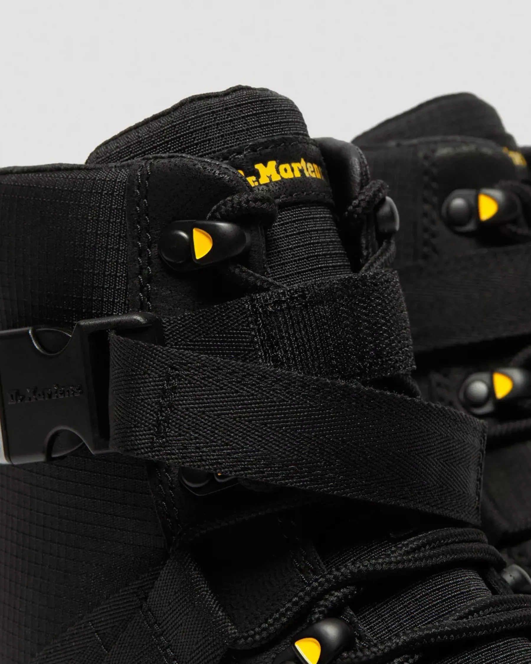 Sale|Casual Boots>Dr. Martens Combs Tech II Poly Casual Boots Black — Accord+Poly Ripstop