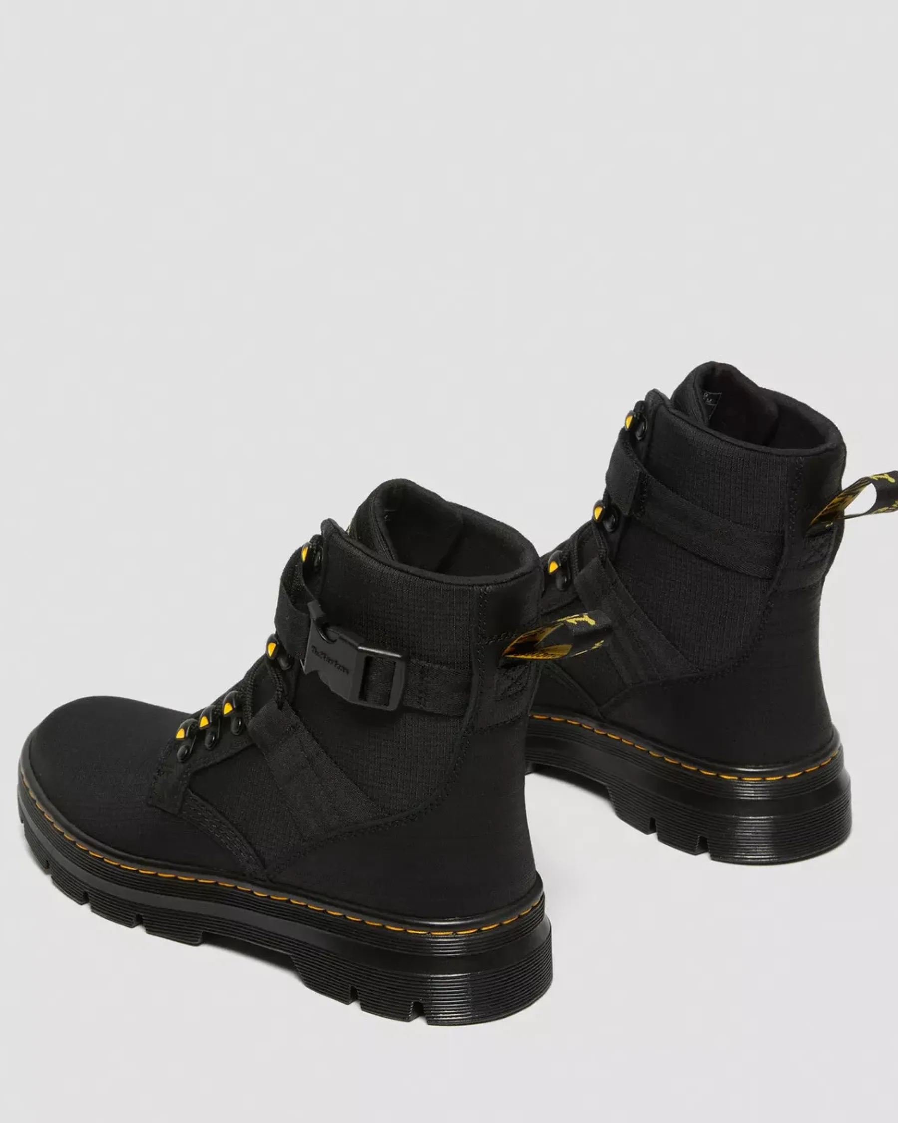 Sale|Casual Boots>Dr. Martens Combs Tech II Poly Casual Boots Black — Accord+Poly Ripstop