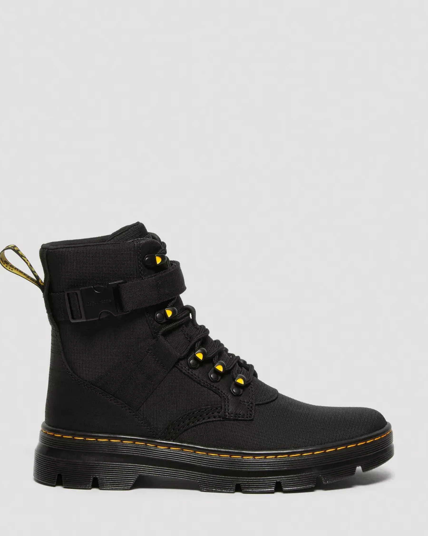 Sale|Casual Boots>Dr. Martens Combs Tech II Poly Casual Boots Black — Accord+Poly Ripstop