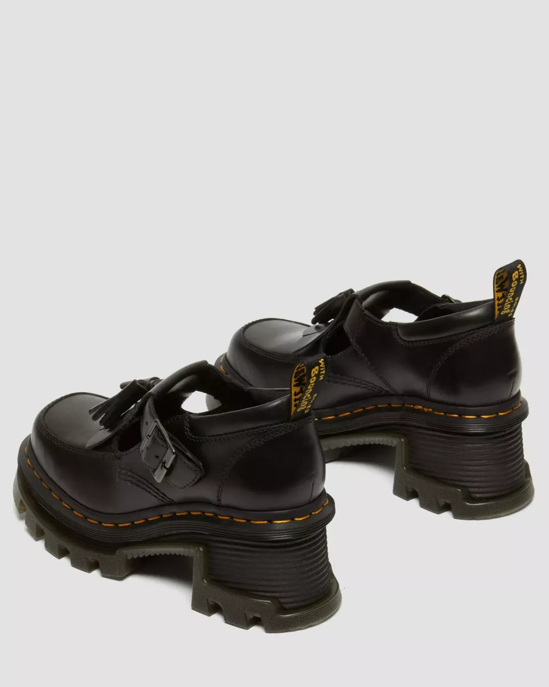 Mary Janes|Heeled Boots>Dr. Martens Corran Atlas Leather Mary Jane Heeled Shoes Black — Atlas