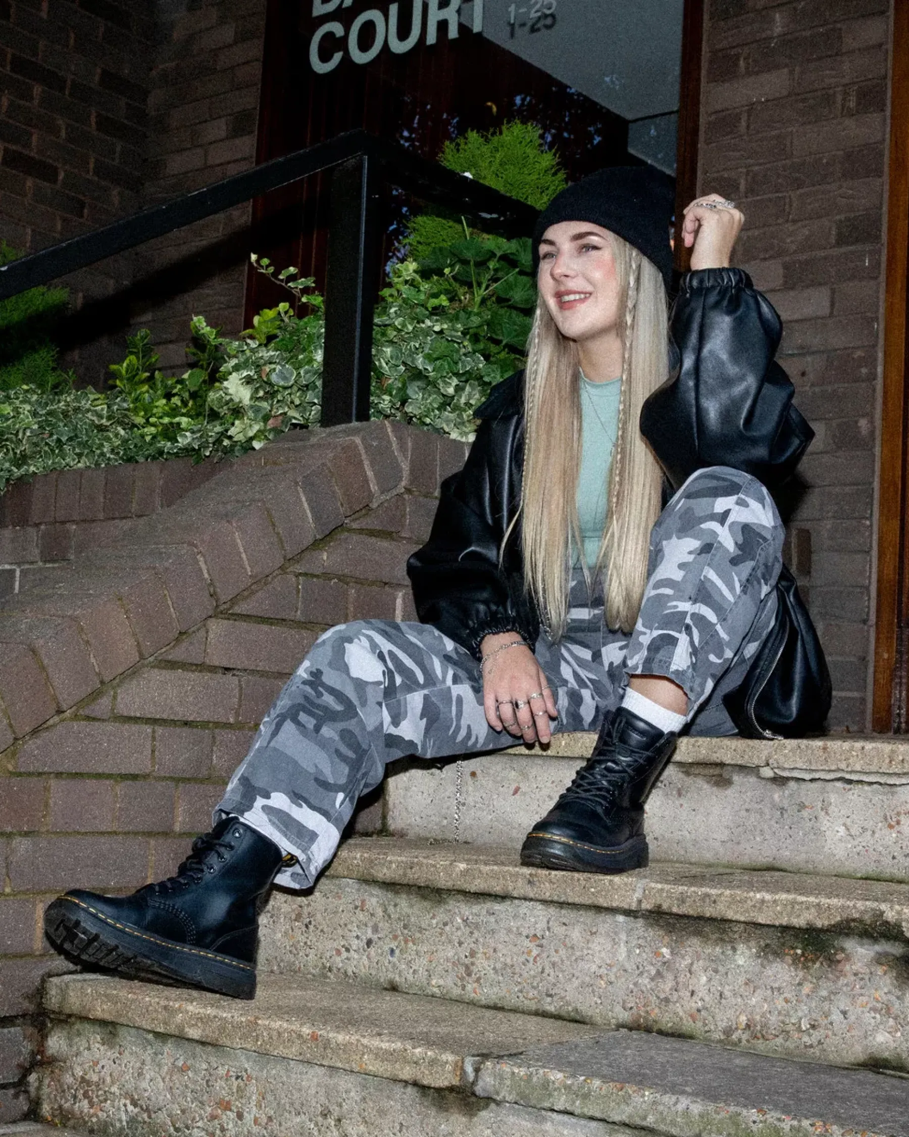 Casual Boots|Ankle Boots>Dr. Martens Crewson Classic Leather Everyday Boots BLACK