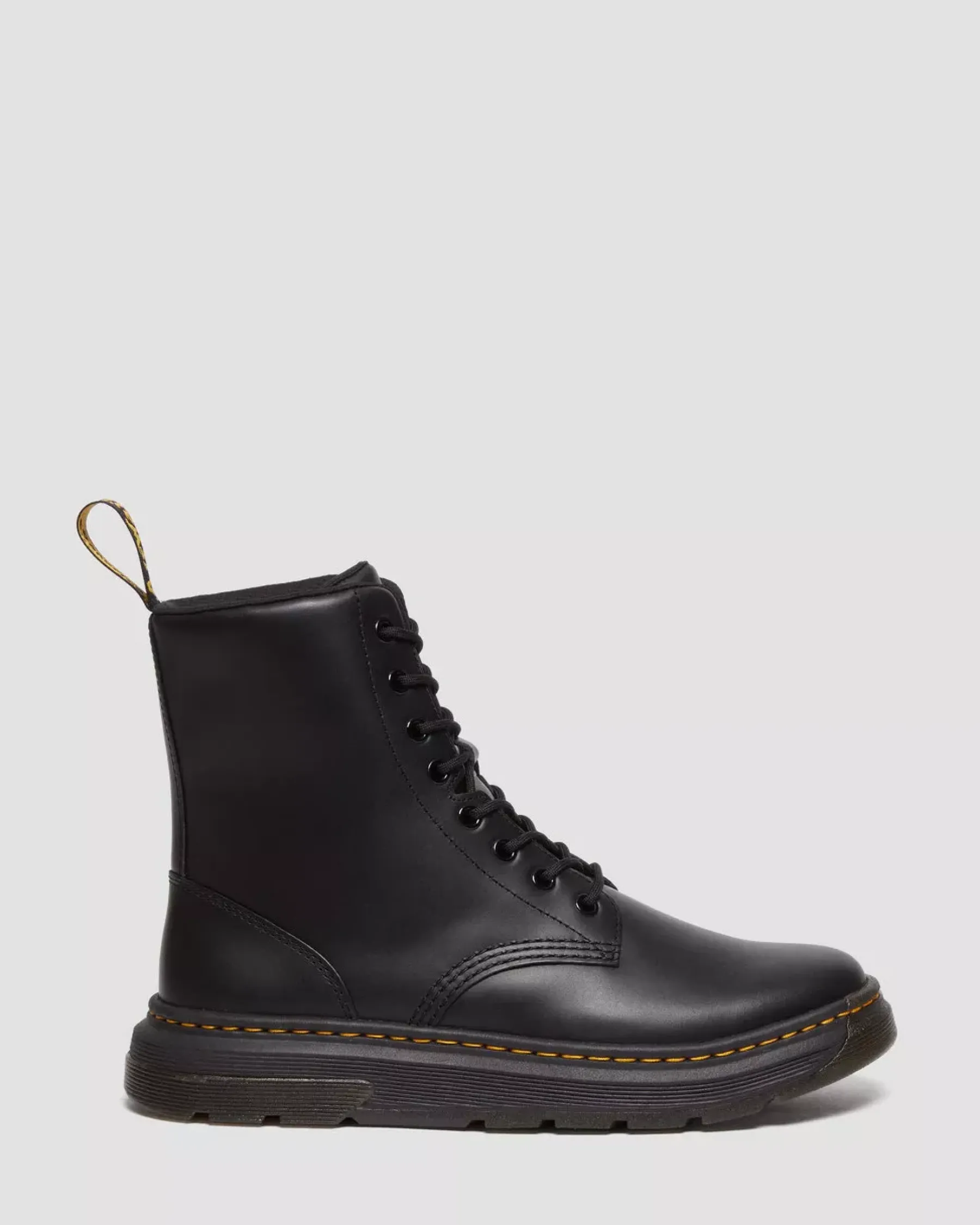 Casual Boots|Ankle Boots>Dr. Martens Crewson Classic Leather Everyday Boots BLACK
