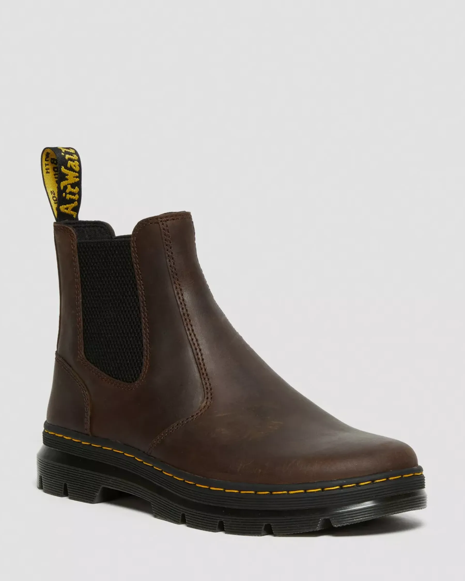 Chelsea Boots|Casual Boots>Dr. Martens Embury Crazy Horse Leather Casual Boots Brown — Crazy Horse