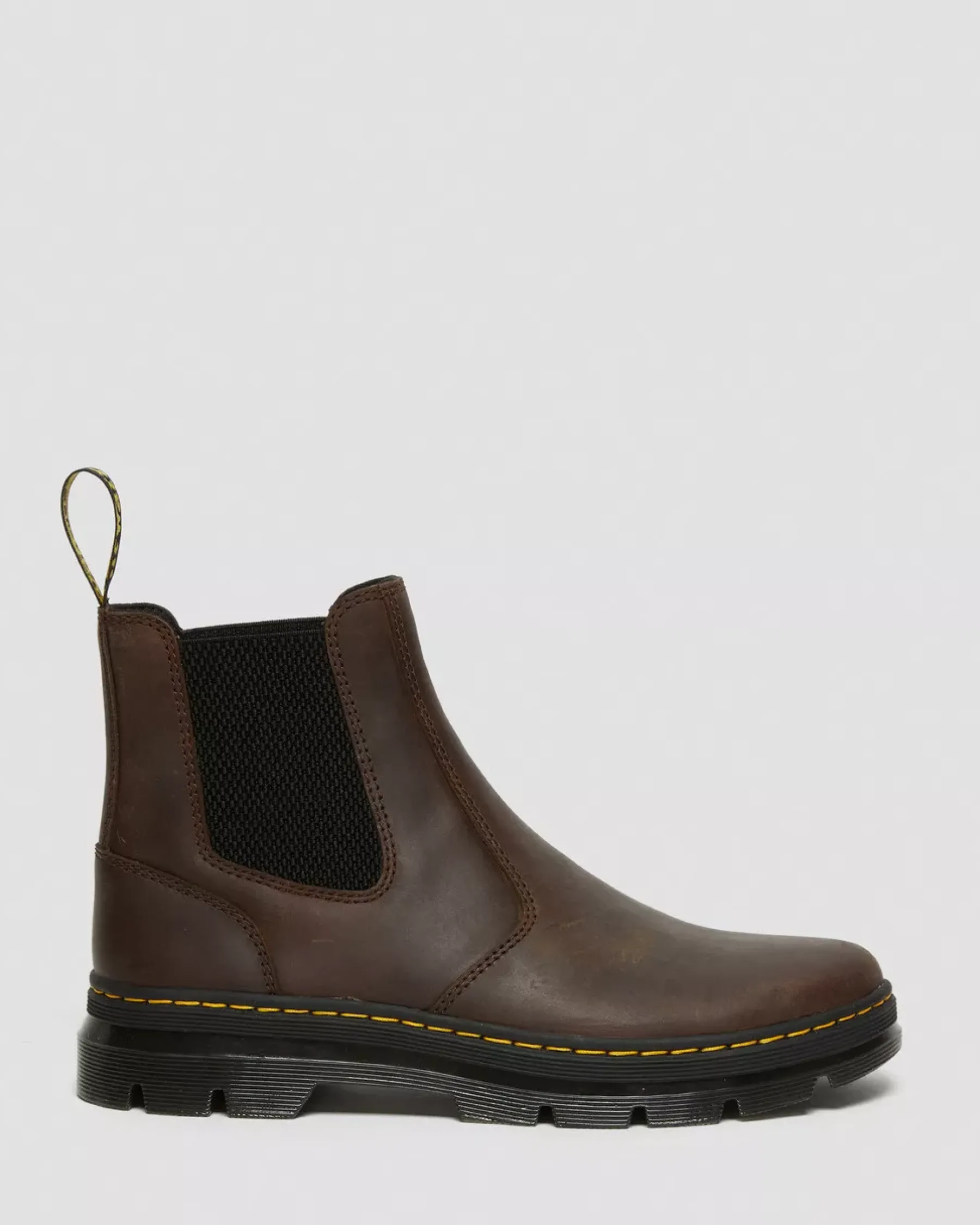 Chelsea Boots|Casual Boots>Dr. Martens Embury Crazy Horse Leather Casual Boots Brown — Crazy Horse