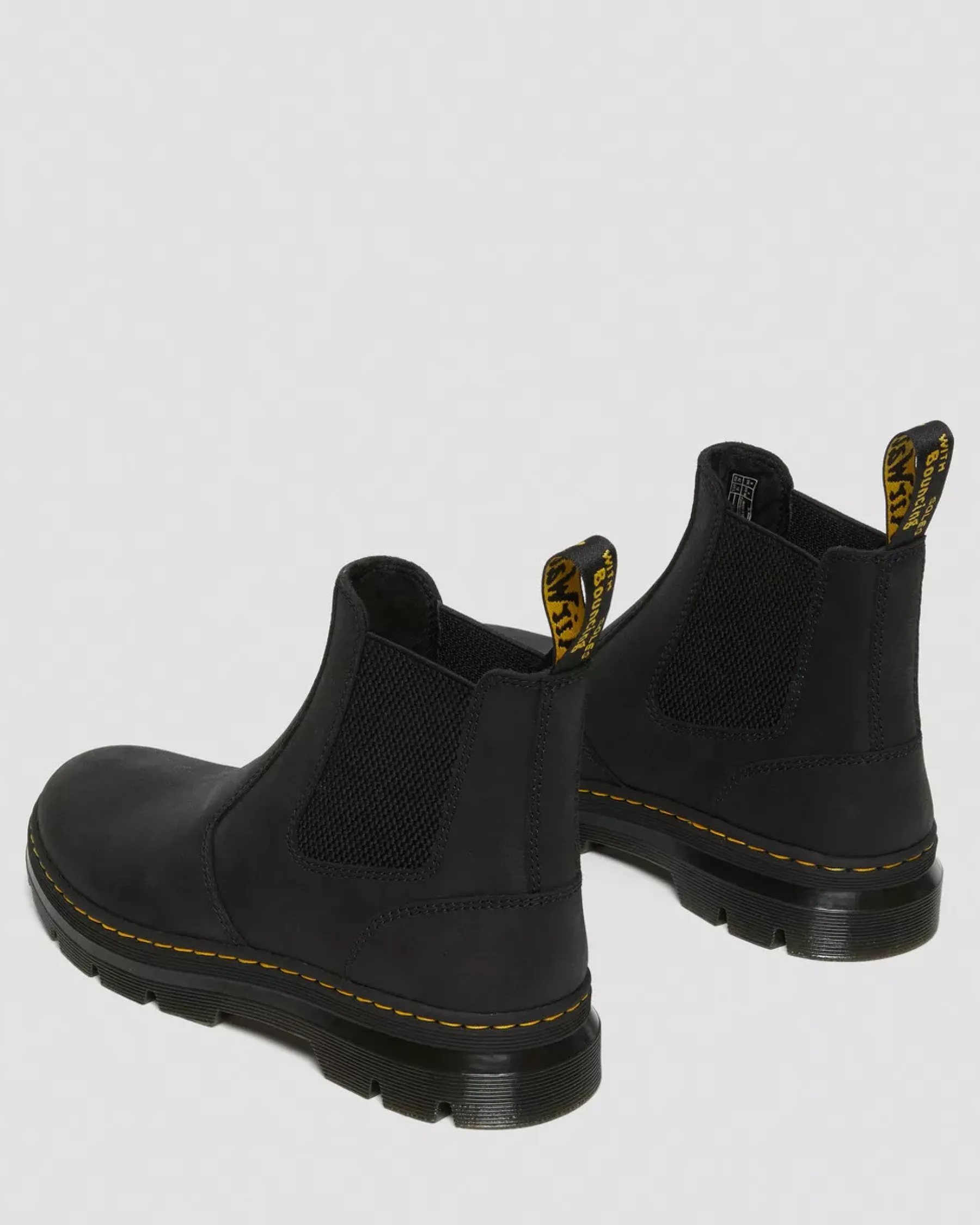 Bestsellers|Chelsea Boots>Dr. Martens Embury Leather Casual Chelsea Boots Black — Wyoming