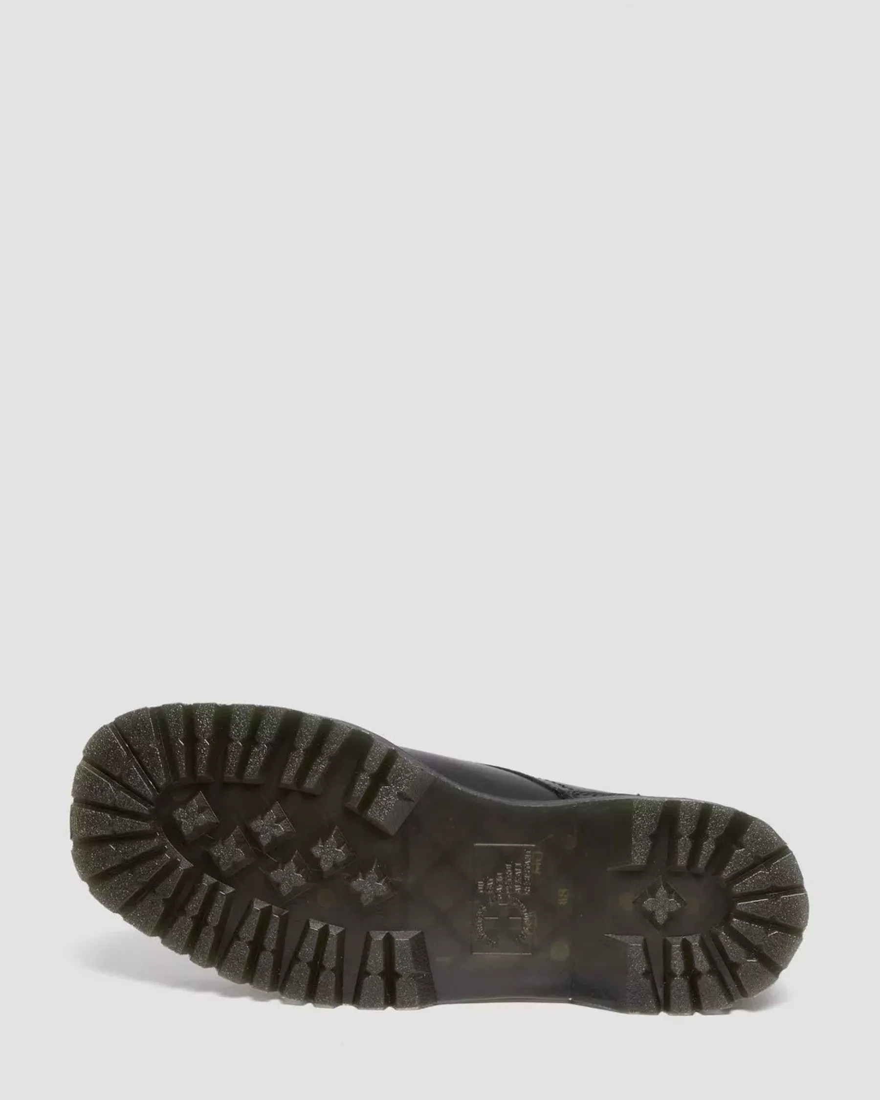 Sale|Oxfords>Dr. Martens 5-Eye Bex Square Toe Hair-On & Leather Shoes BLACK — Lucido + Hair On