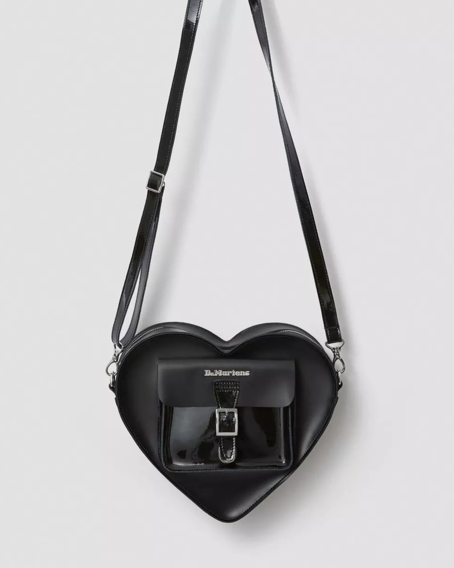 Accessories|Bags>Dr. Martens Heart Shaped Leather Backpack Black — Kiev