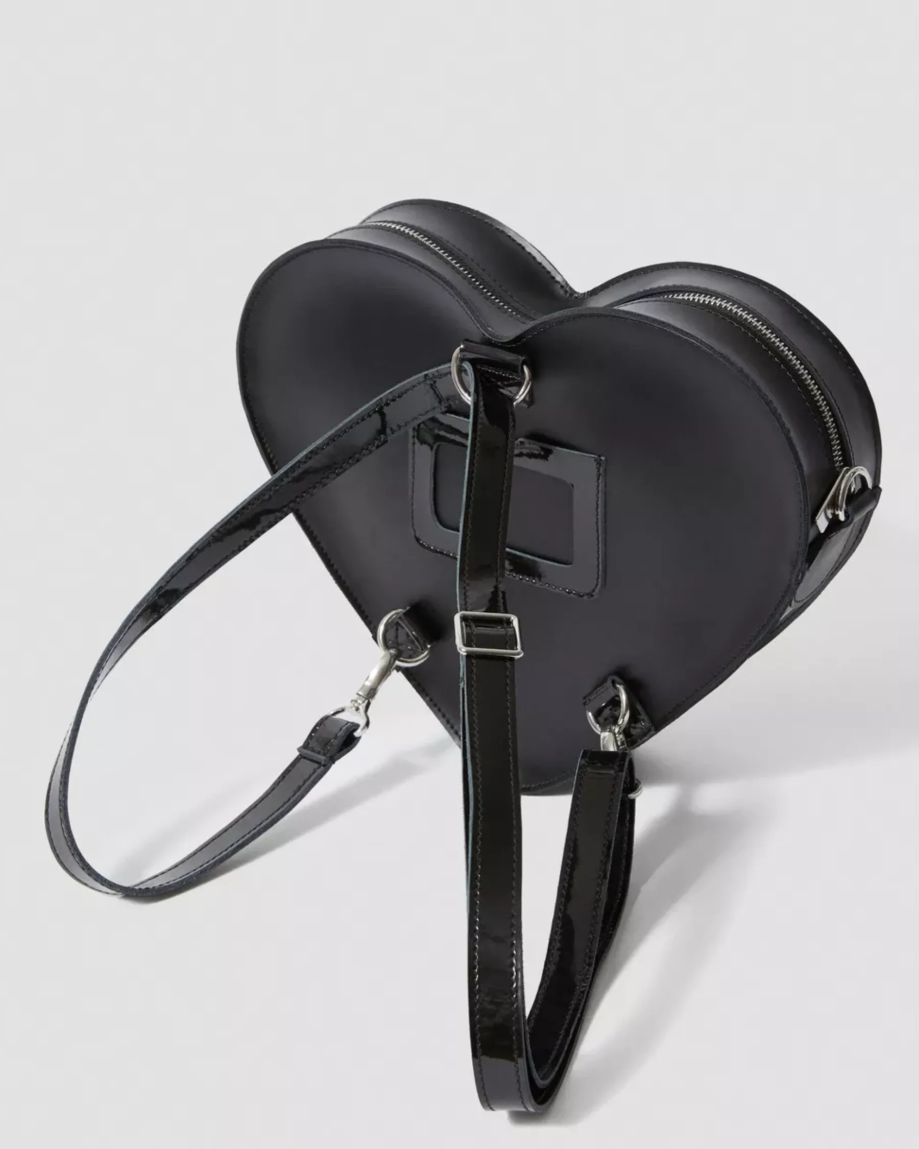 Accessories|Bags>Dr. Martens Heart Shaped Leather Backpack Black — Kiev