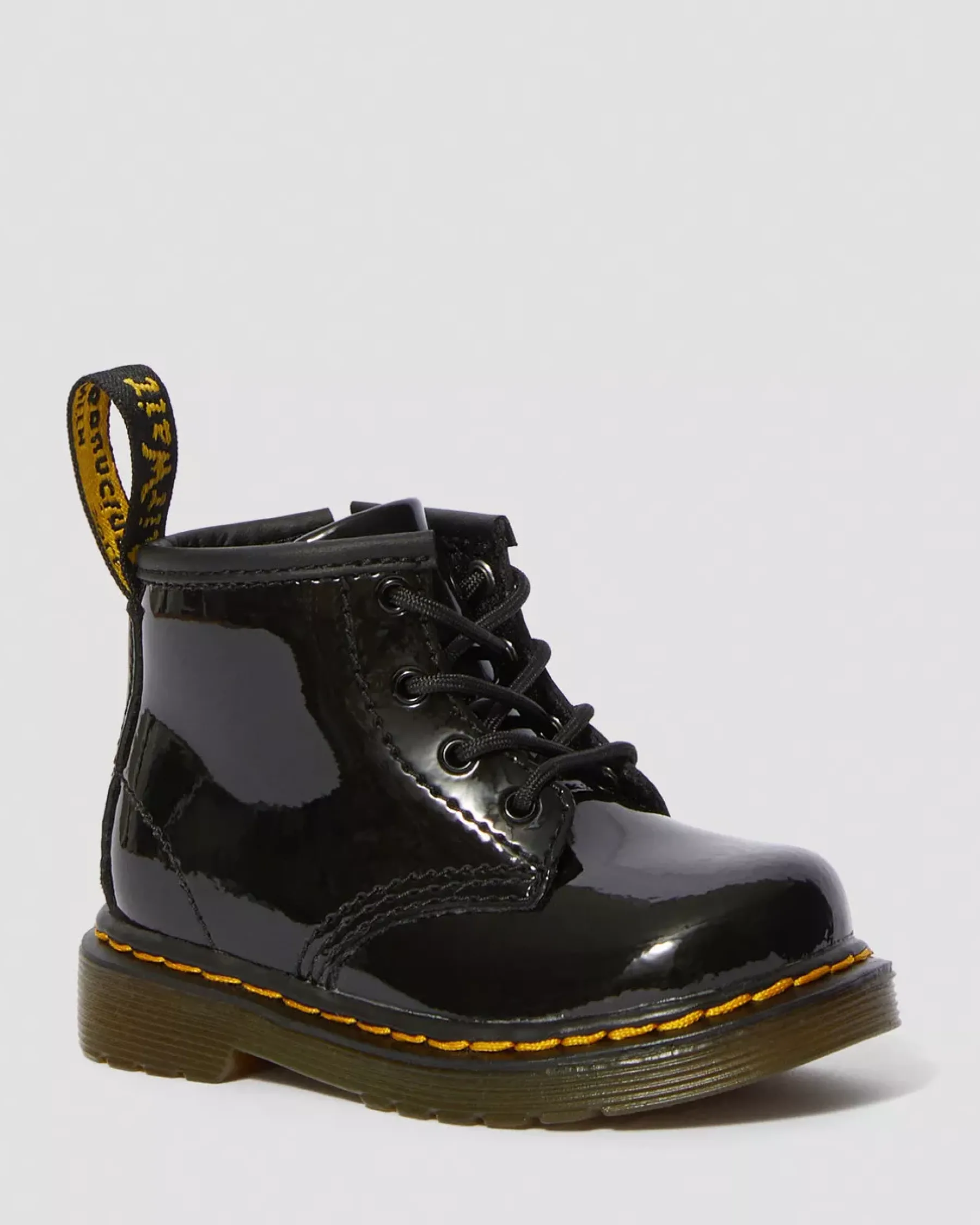 Glitter & Patent Boots|Infant / 0-1 Years>Dr. Martens Infant 1460 Patent Leather Lace Up Boots Black — Patent Leather