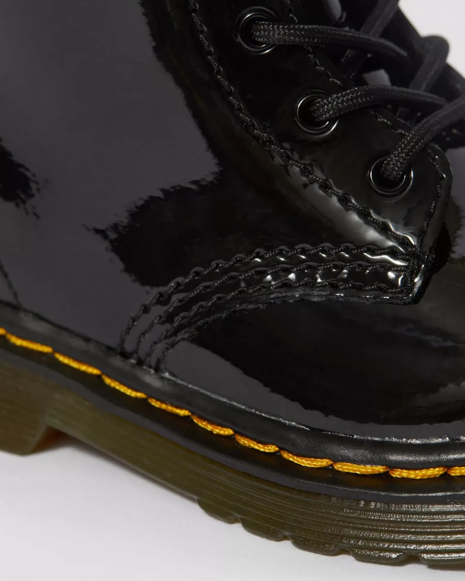 Glitter & Patent Boots|Infant / 0-1 Years>Dr. Martens Infant 1460 Patent Leather Lace Up Boots Black — Patent Leather