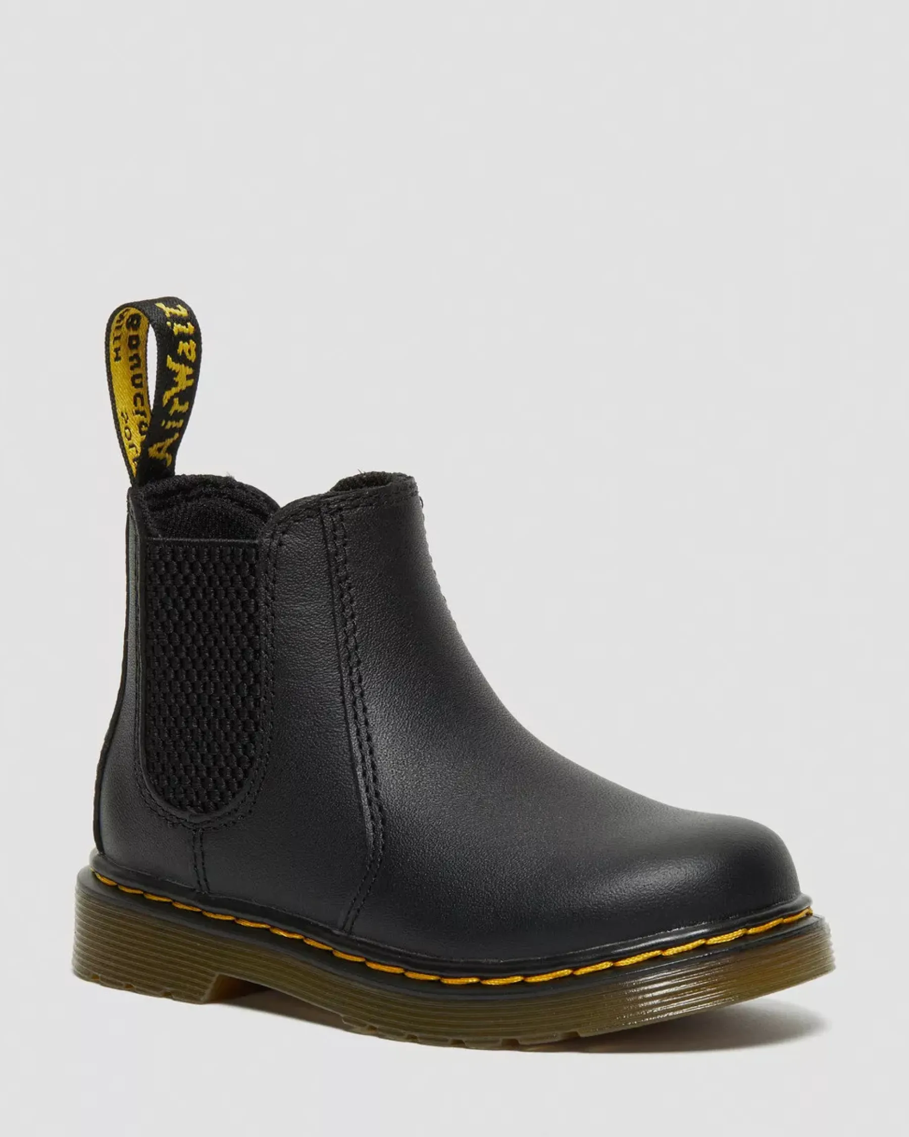 Infant / 0-1 Years|Toddler / 2-4 Years>Dr. Martens Infant/Toddler 2976 Softy T Leather Chelsea Boots Black — Softy T