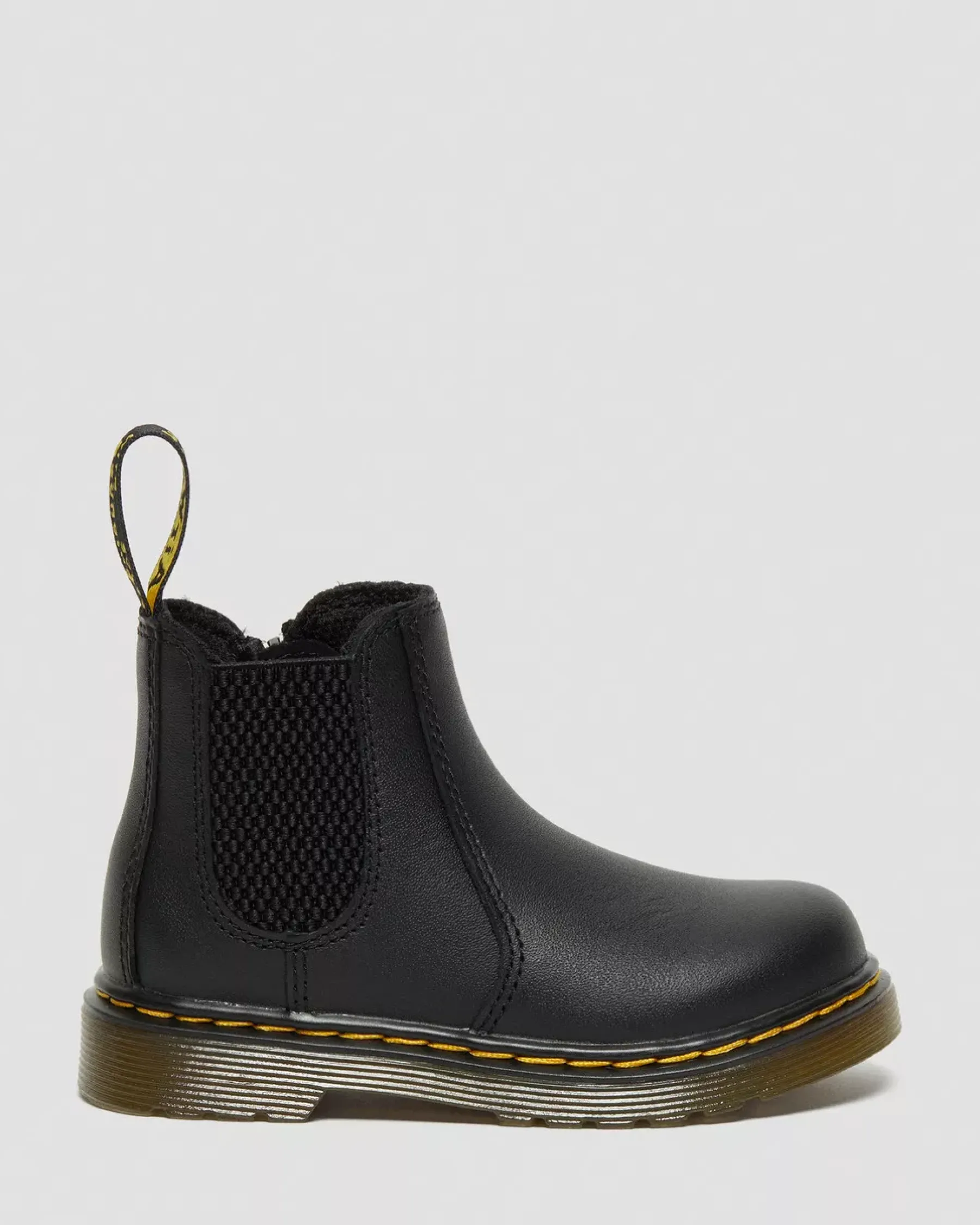 Infant / 0-1 Years|Toddler / 2-4 Years>Dr. Martens Infant/Toddler 2976 Softy T Leather Chelsea Boots Black — Softy T