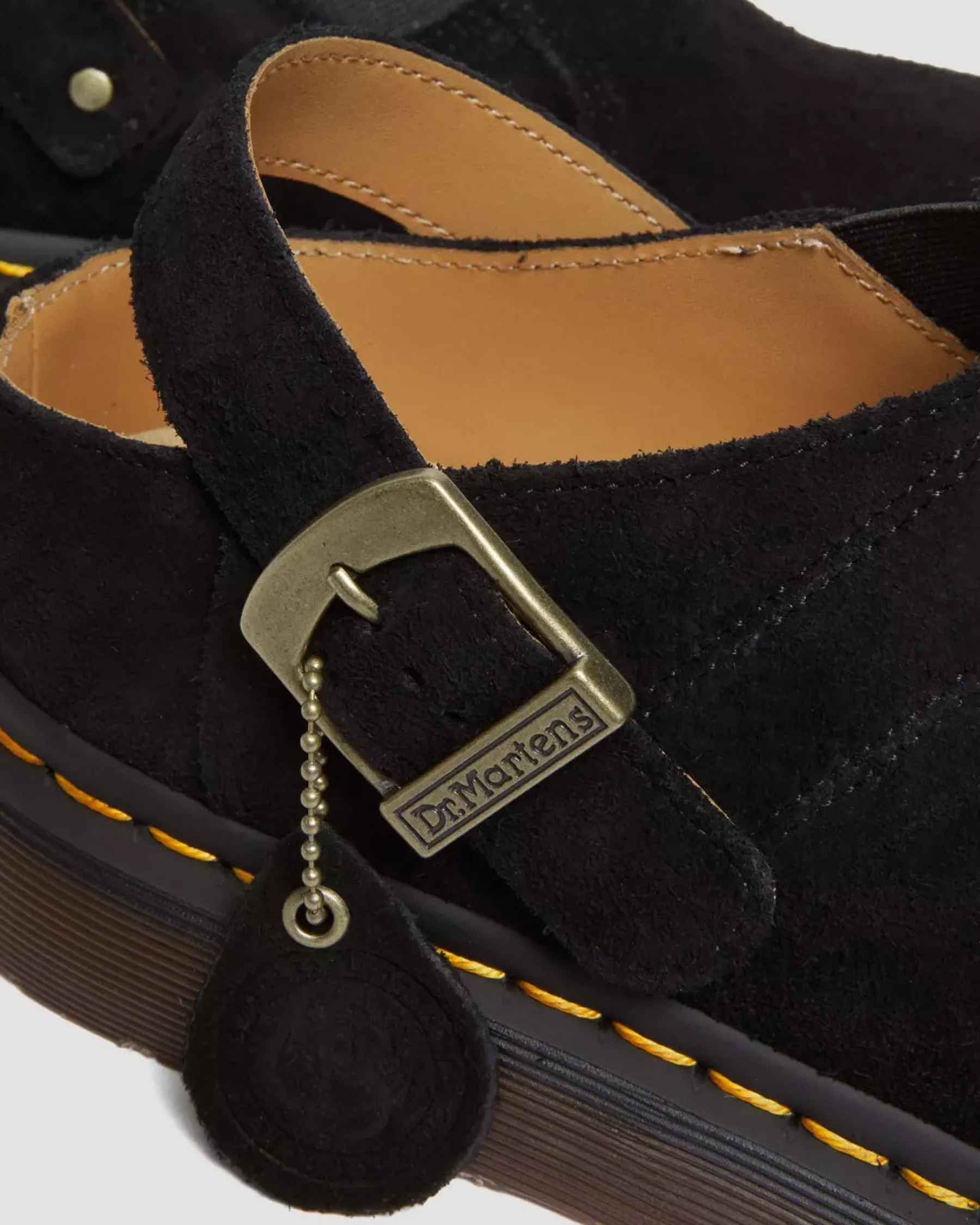 Mules & Slides|Sandals>Dr. Martens Isham Desert Oasis Suede Mules Black — Desert Oasis Suede