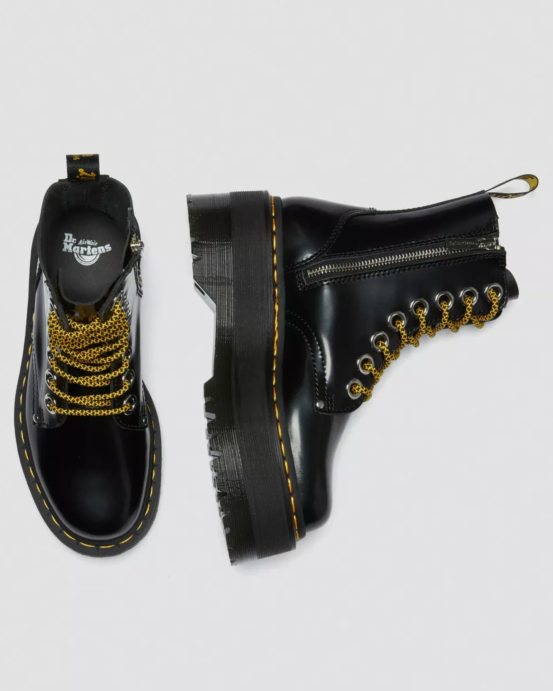 Ankle Boots|Platforms>Dr. Martens Jadon Max Boot Women's Platforms Black — Buttero