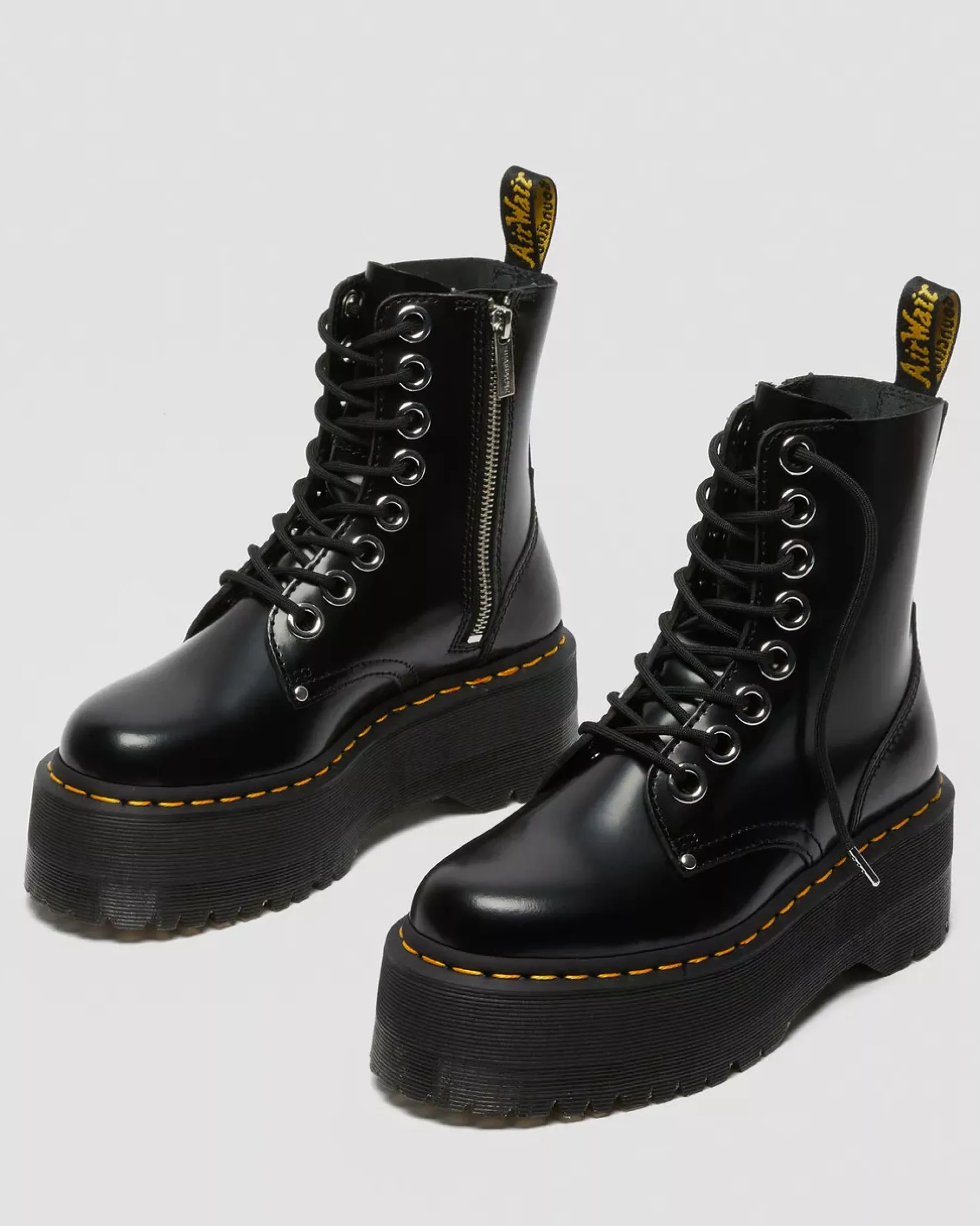 Ankle Boots|Platforms>Dr. Martens Jadon Max Boot Women's Platforms Black — Buttero