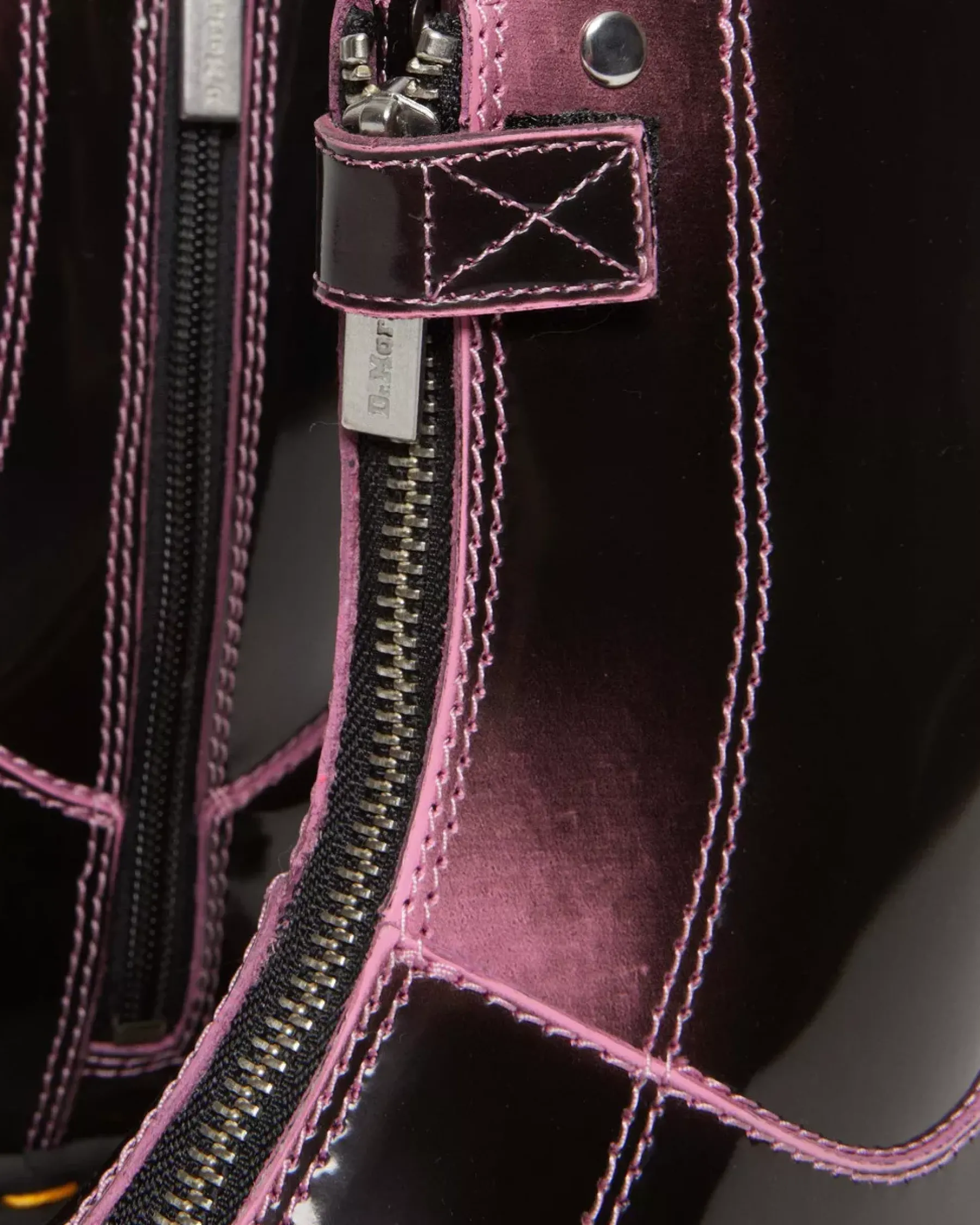 Platform Boots|Platforms>Dr. Martens Jetta Hi Max Distressed Leather Platform Boots Fondant Pink — Arcadia