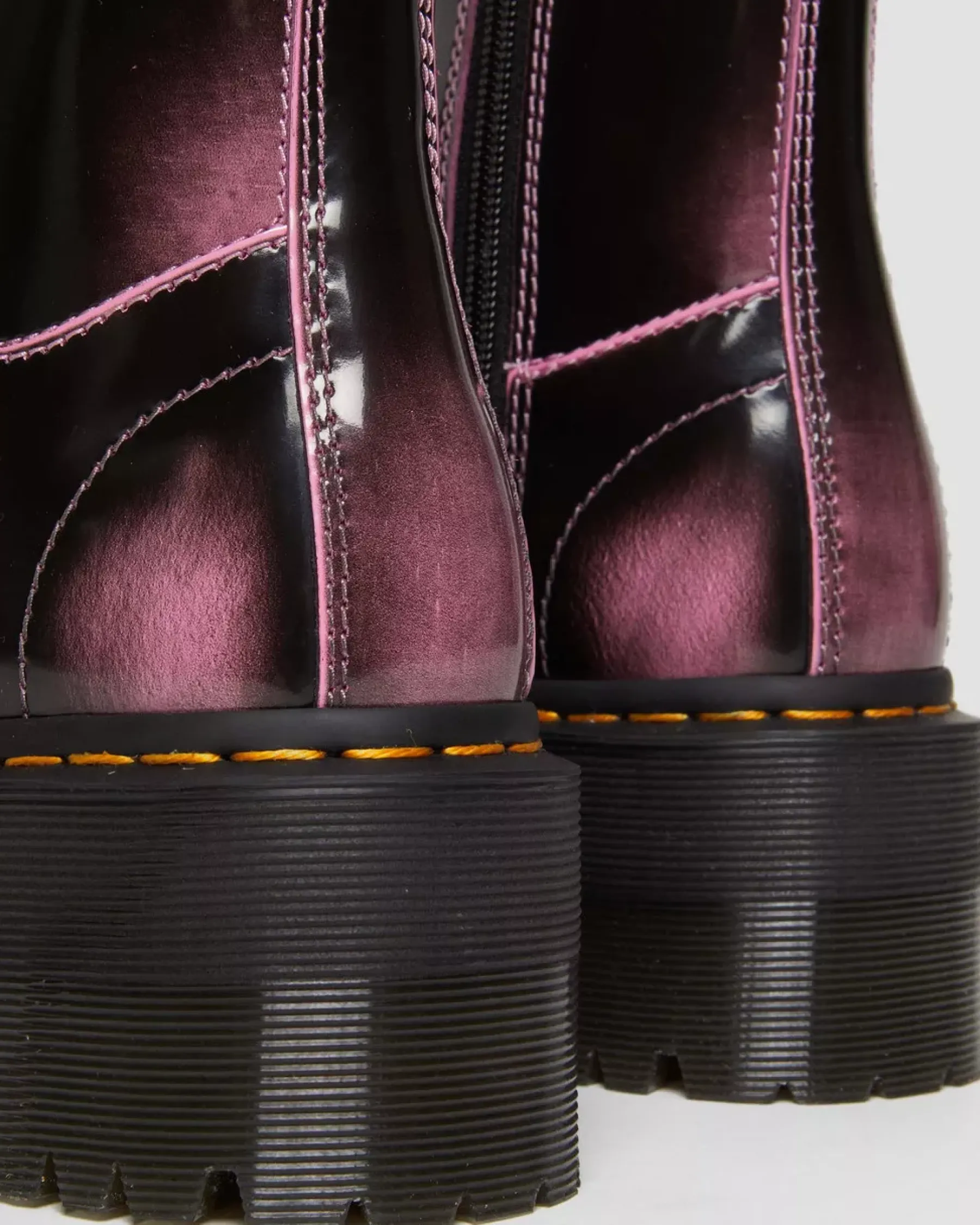 Platform Boots|Platforms>Dr. Martens Jetta Hi Max Distressed Leather Platform Boots Fondant Pink — Arcadia