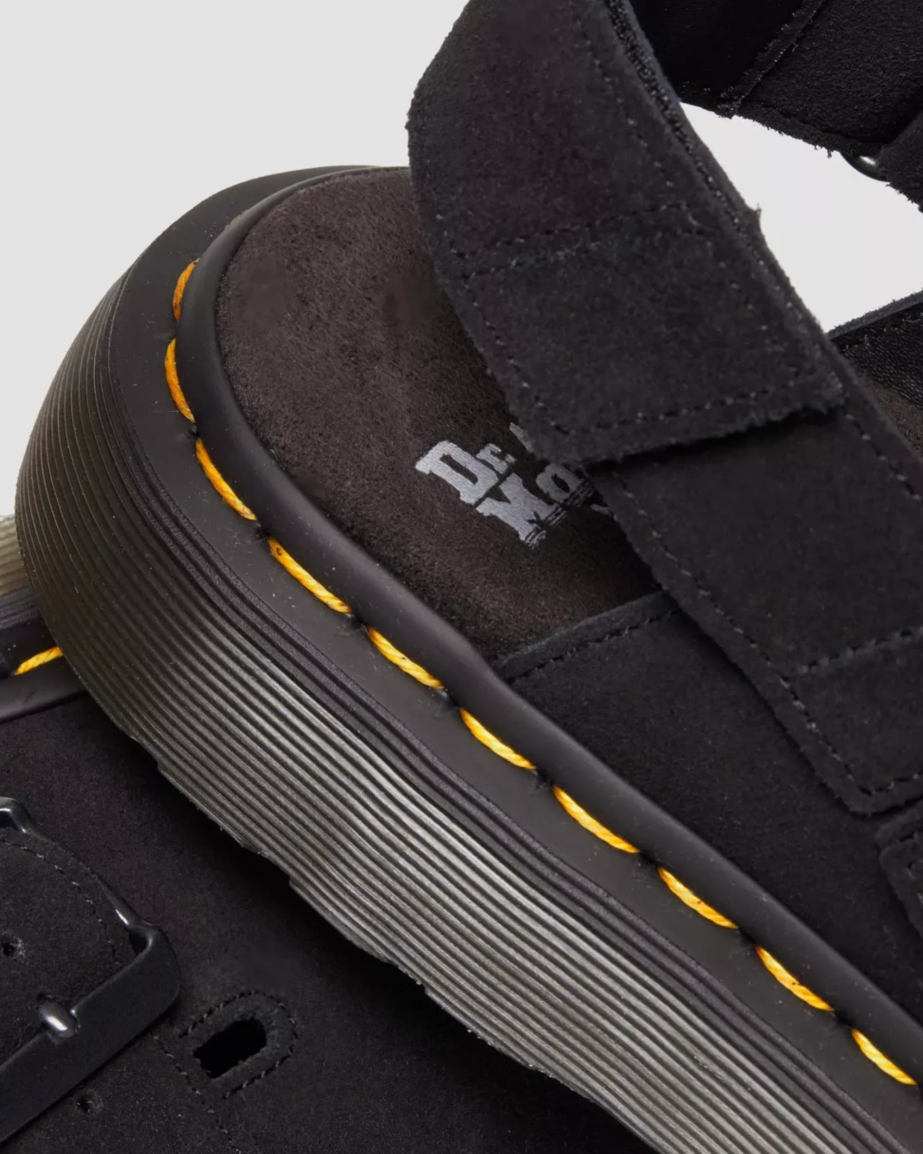 Mules & Slides|Sandals>Dr. Martens Jorge II Suede Slingback Mules Black — E.H.Suede