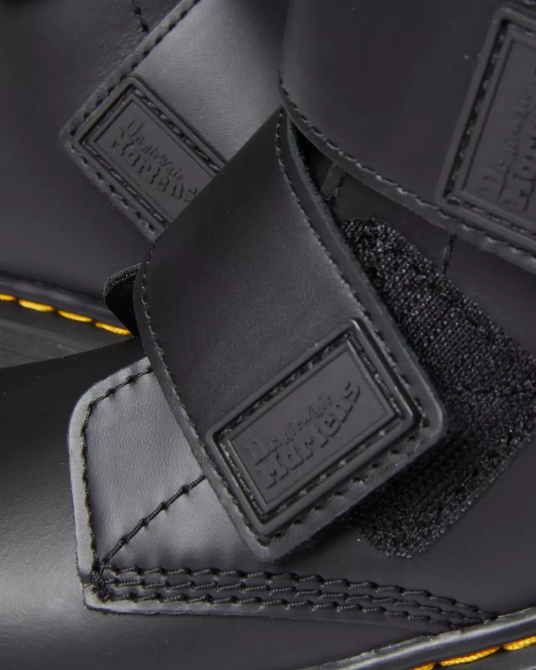 Junior / 5-7 Years>Dr. Martens Junior 1460 Double Strap Leather Boots Black — Romario