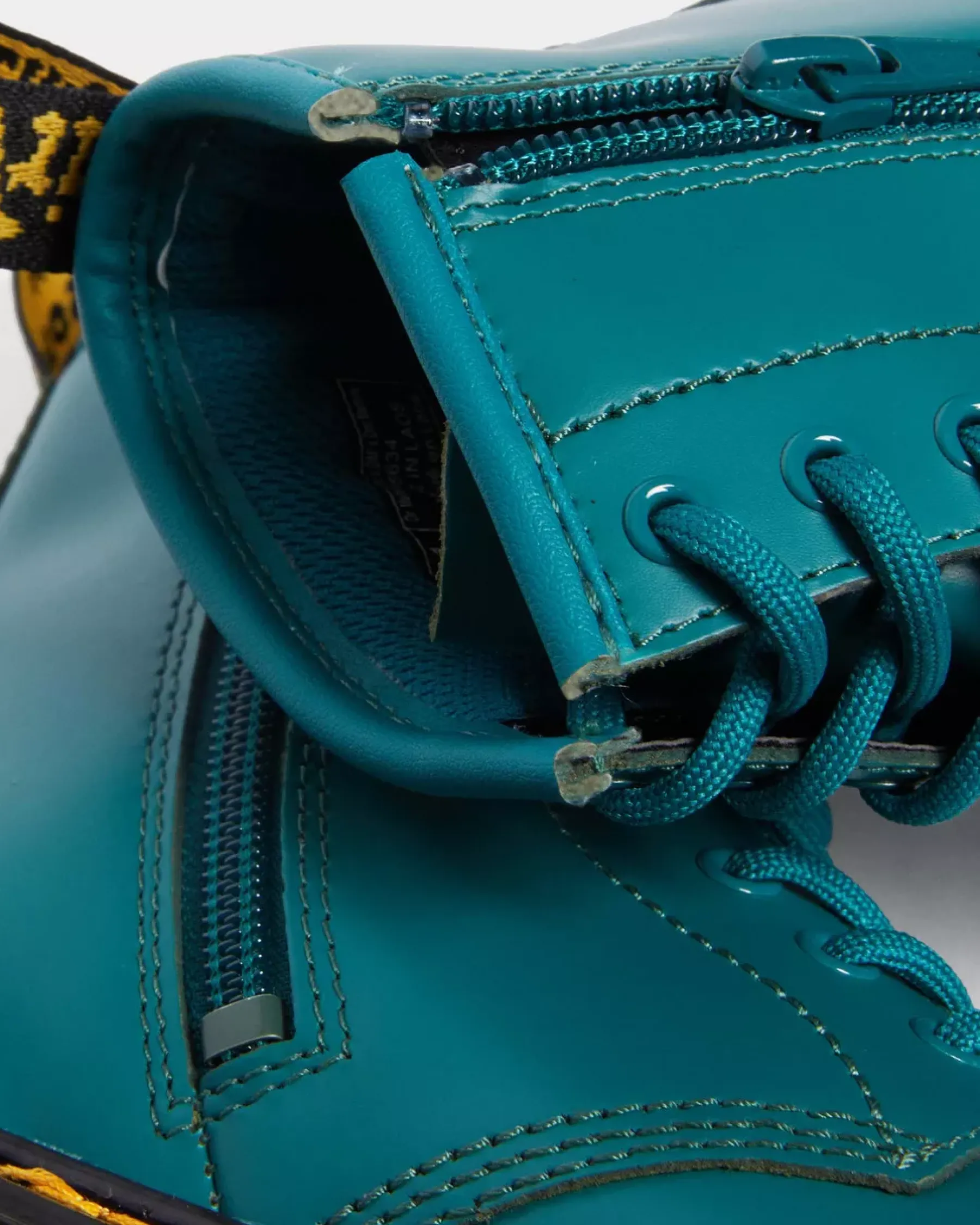 Sale|School Styles>Dr. Martens Junior 1460 Leather Lace Up Boots TEAL GREEN — Romario