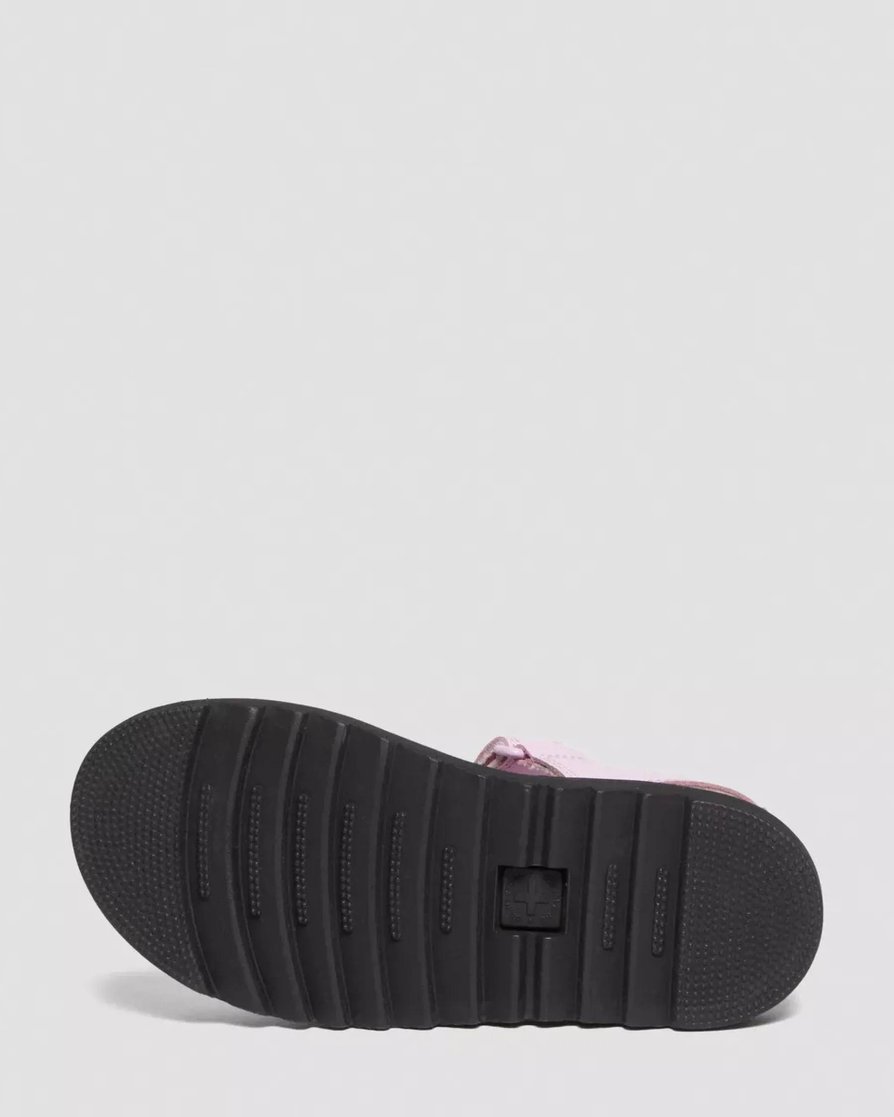 School Styles|Junior / 5-7 Years>Dr. Martens Junior Klaire Athena Leather Strap Sandals Pale Pink — Athena