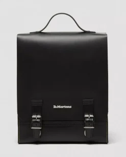 Accessories|Bags>Dr. Martens Leather Box Backpack Black — Kiev