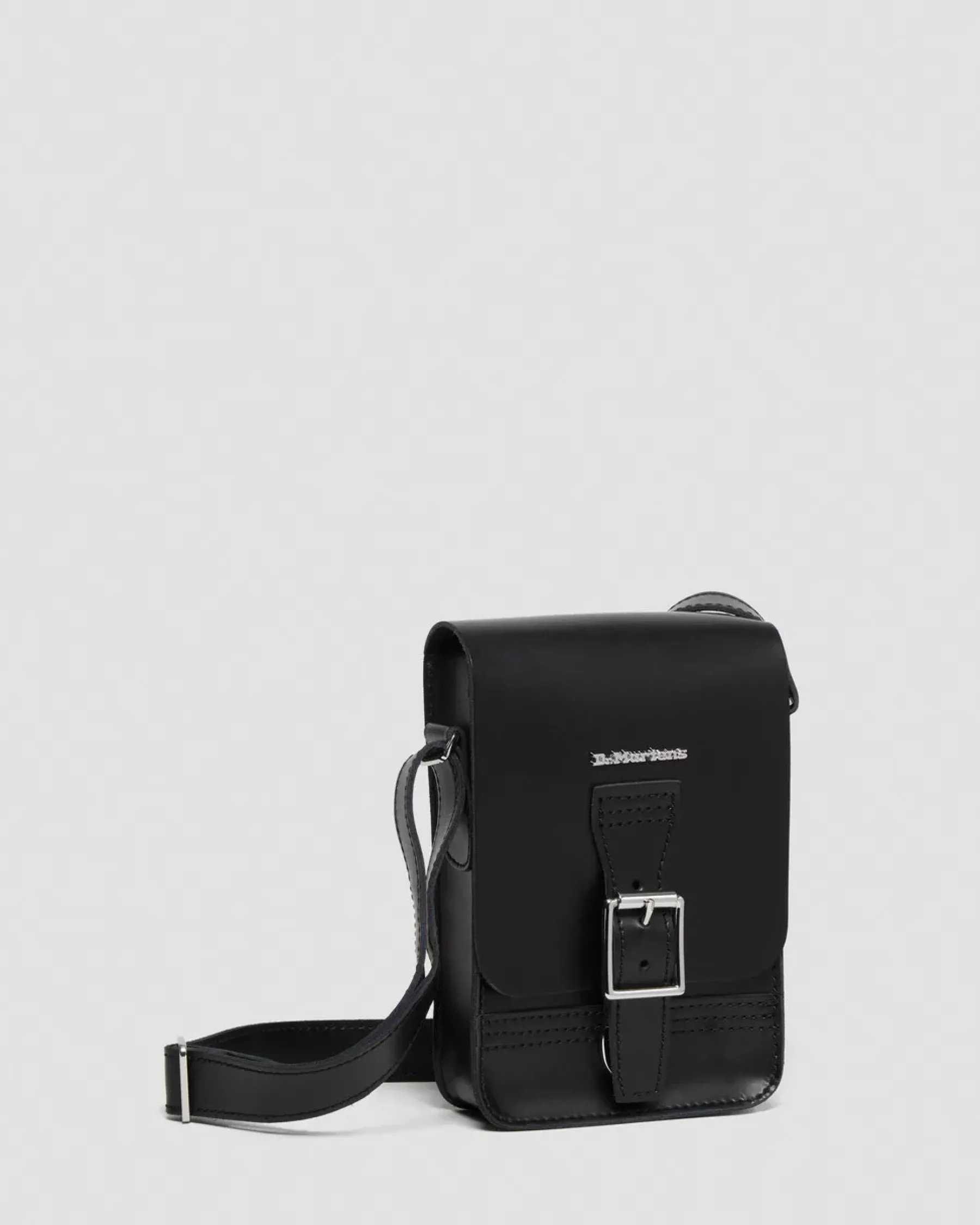 Accessories|Bags>Dr. Martens Leather Vertical Crossbody Bag Black — Kiev & Smooth