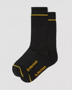 Socks|Sale>Dr. Martens Lightweight Organic Cotton Blend Socks Black — Organic Cotton Blend