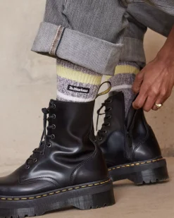 Socks|Sale>Dr. Martens Marl Organic Socks Lilac — Cotton Blend