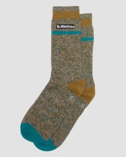 Socks|Sale>Dr. Martens Marl Organic Socks VINTAGE TAUPE — Cotton Blend