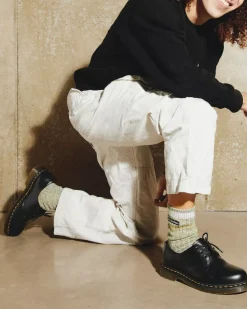 Socks|Accessories>Dr. Martens Marl Organic Socks Muted Olive — Cotton Blend