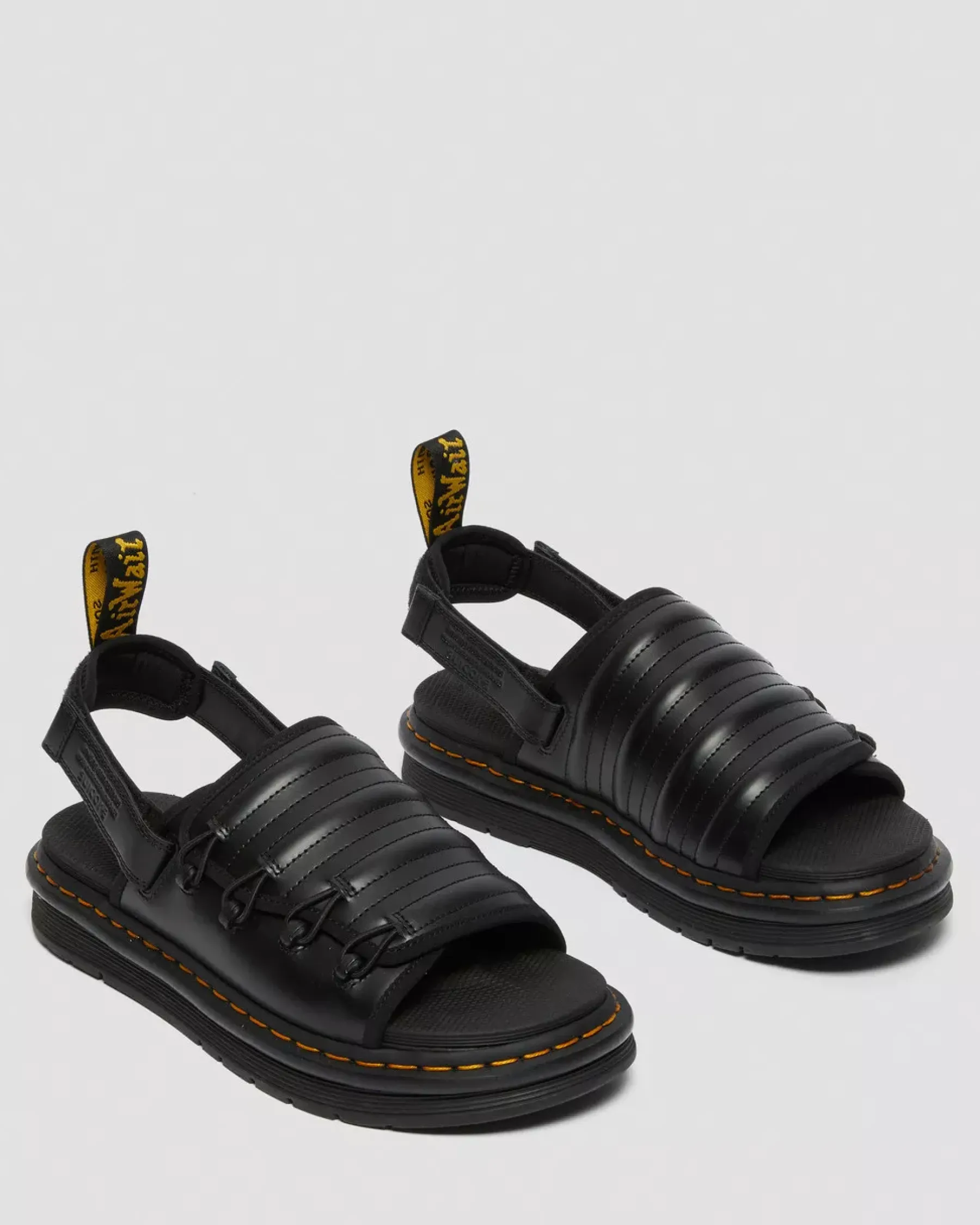 Sale|Sandals>Dr. Martens Mura Suicoke Leather Sandals Black