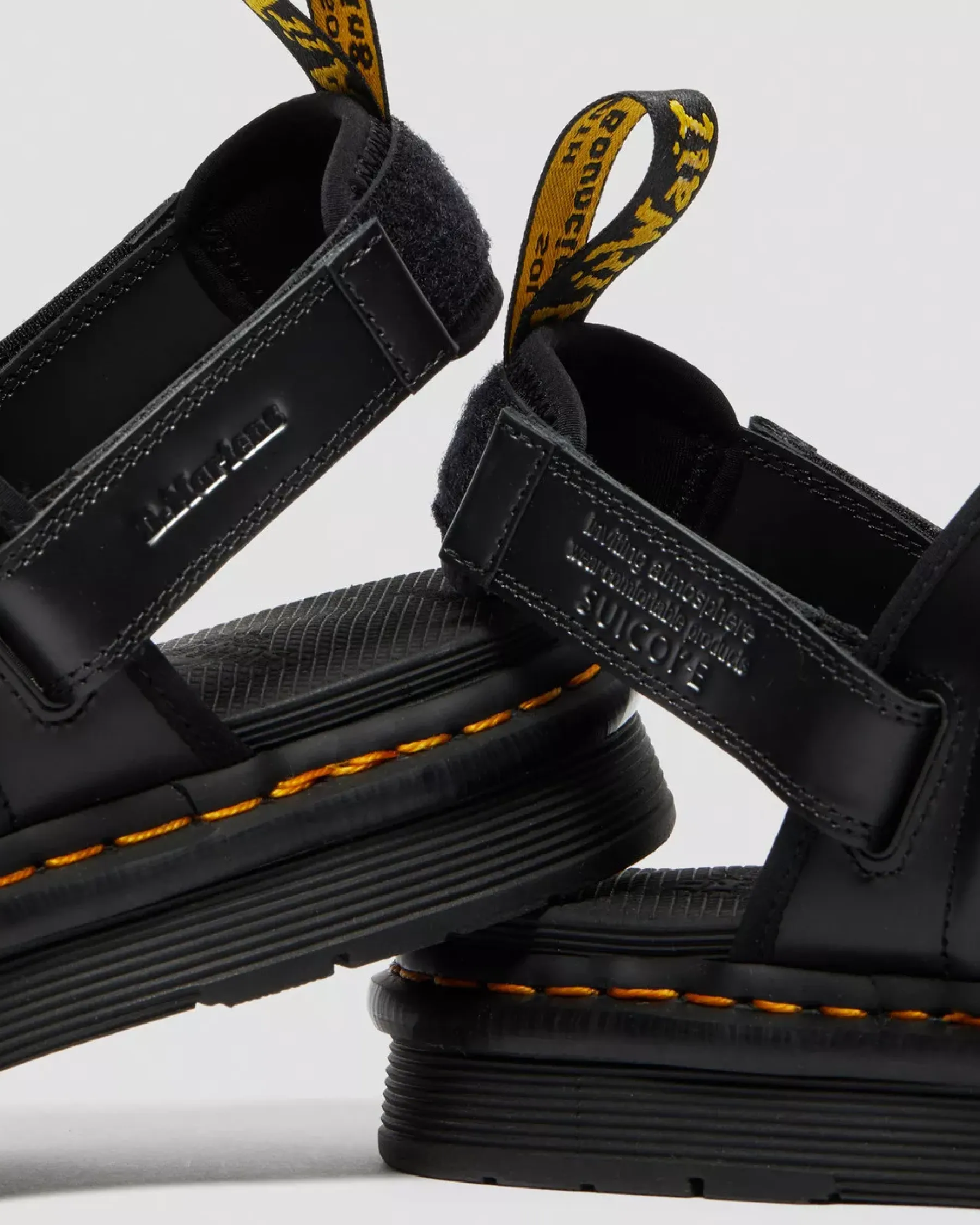 Sale|Sandals>Dr. Martens Mura Suicoke Leather Sandals Black