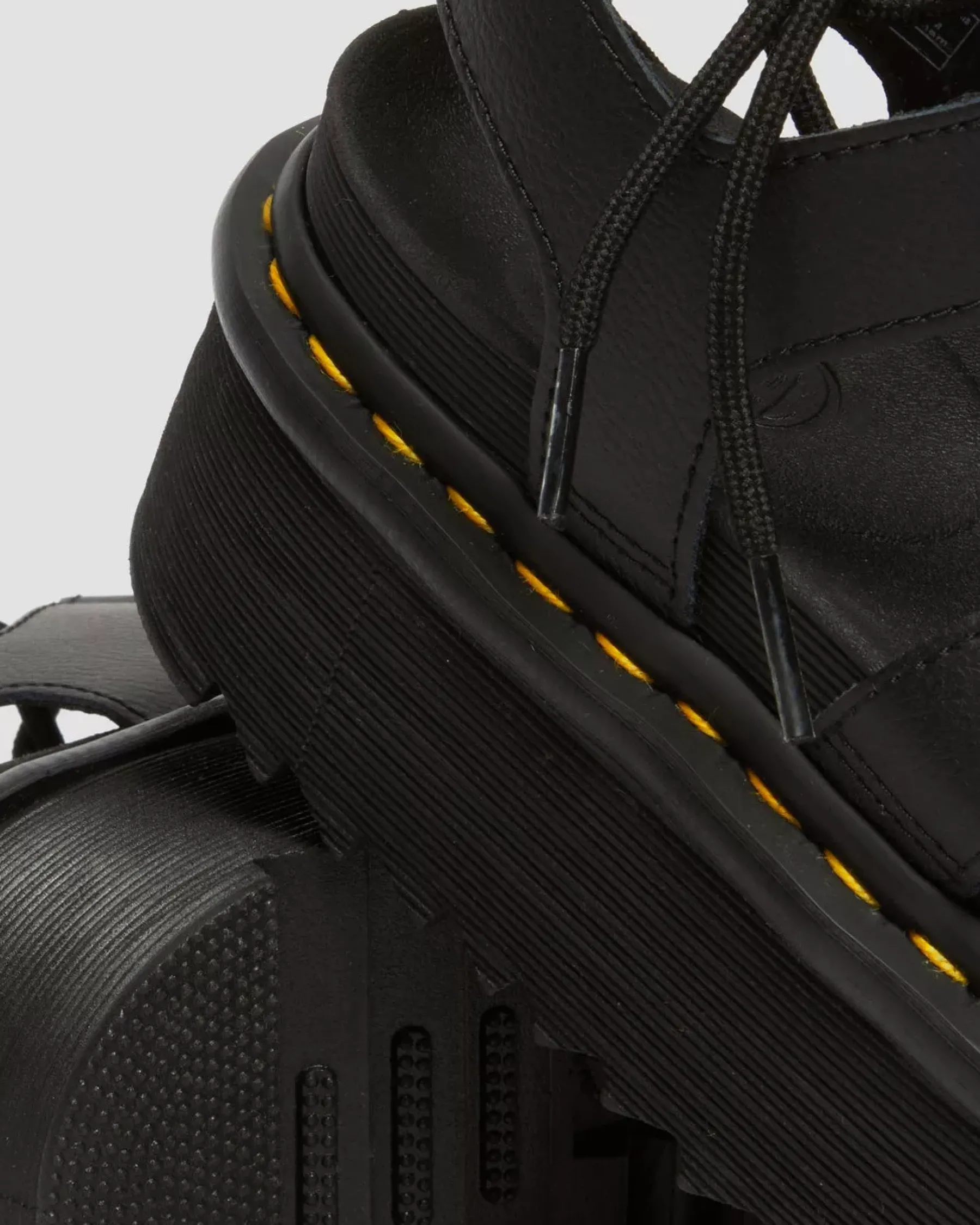 Platforms|Platform Sandals>Dr. Martens Nartilla Athena Leather Gladiator Platform Sandals Black — Athena