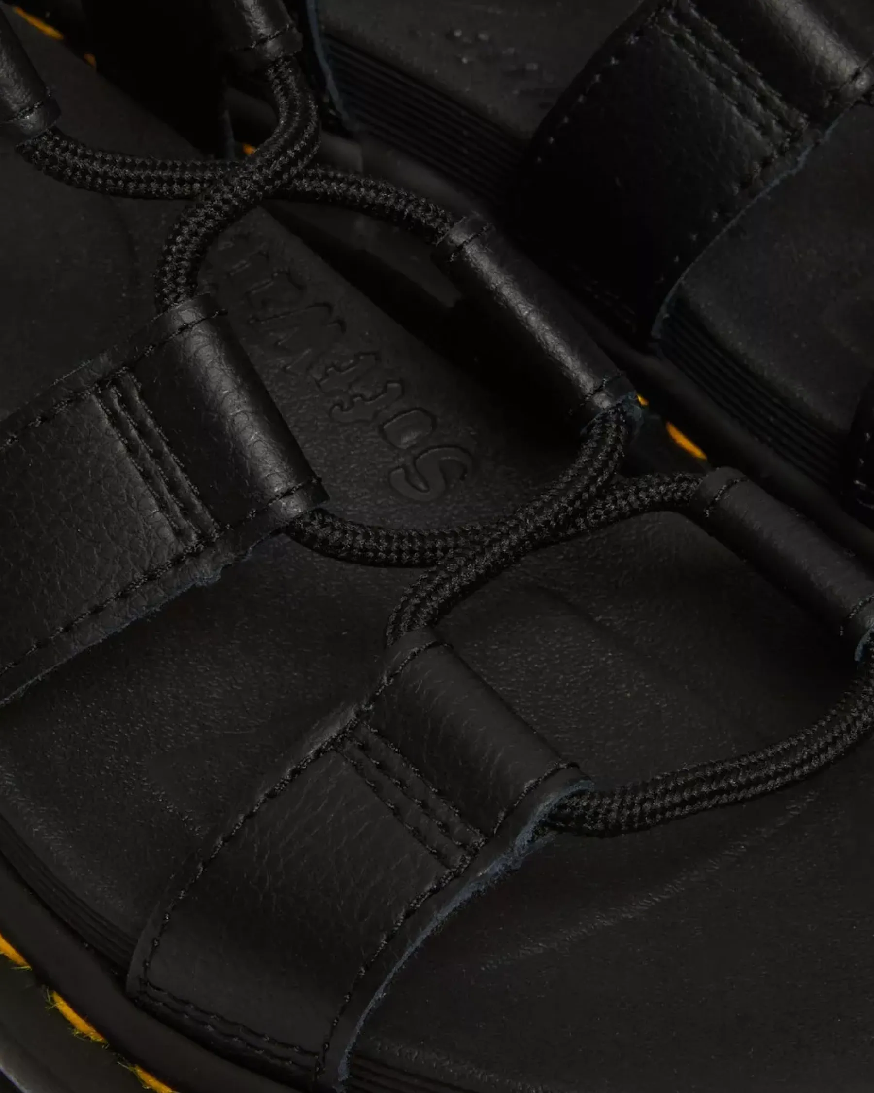 Platforms|Platform Sandals>Dr. Martens Nartilla Athena Leather Gladiator Platform Sandals Black — Athena