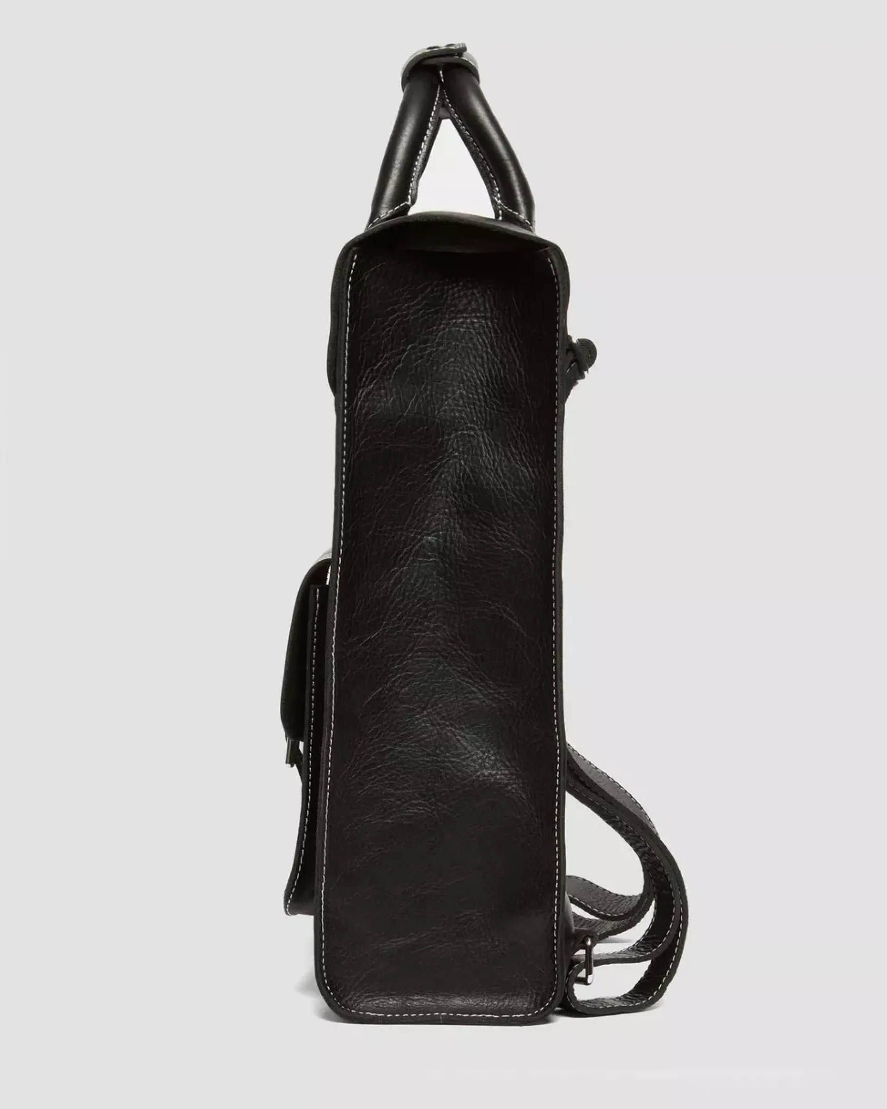 Accessories|Bags>Dr. Martens Overdrive Leather Backpack Black — Overdrive