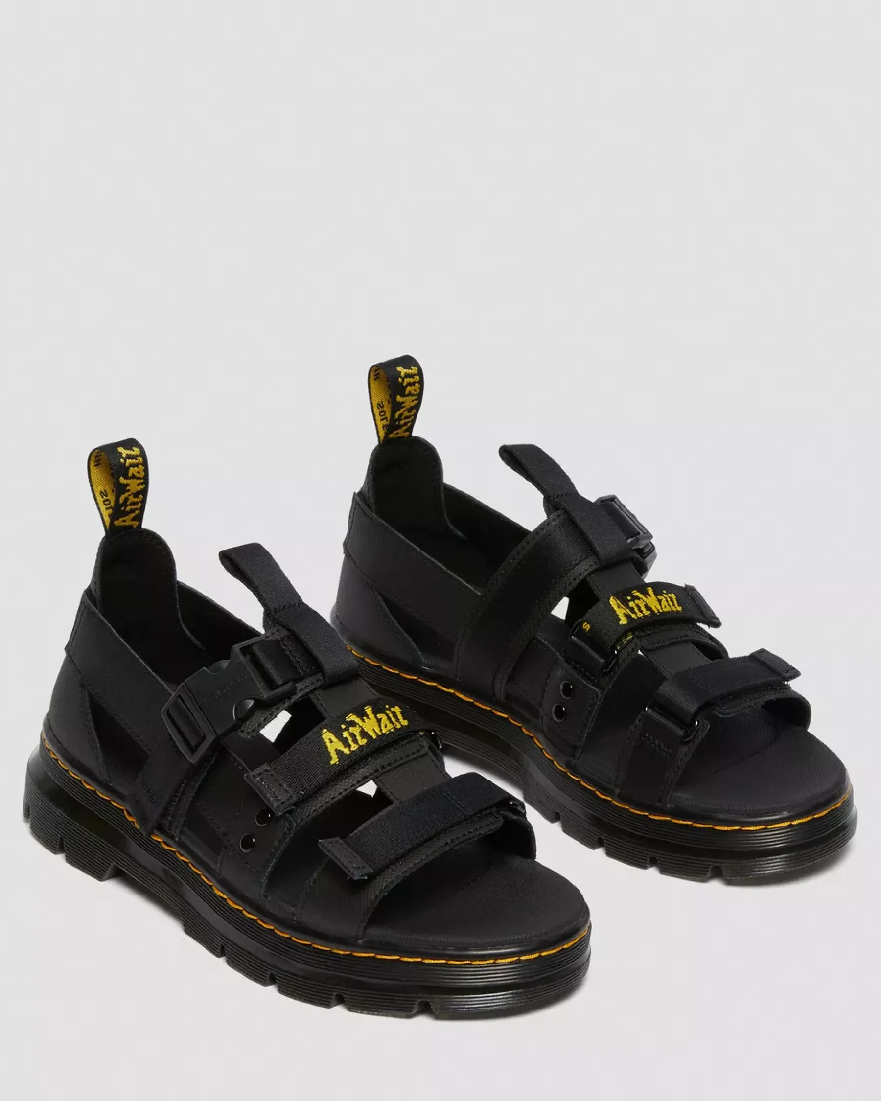 Sale|Sandals>Dr. Martens Pearson Webbing Sandals Black — Element+Webbing