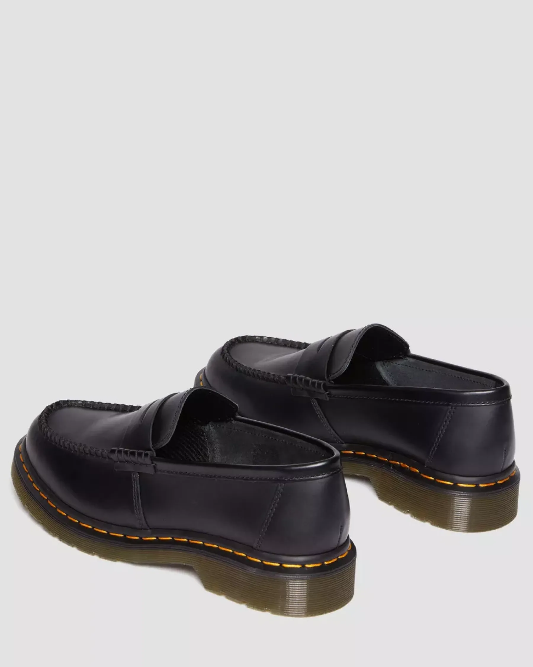 Originals|Shoes>Dr. Martens Penton Smooth Leather Loafers Black — Smooth Leather