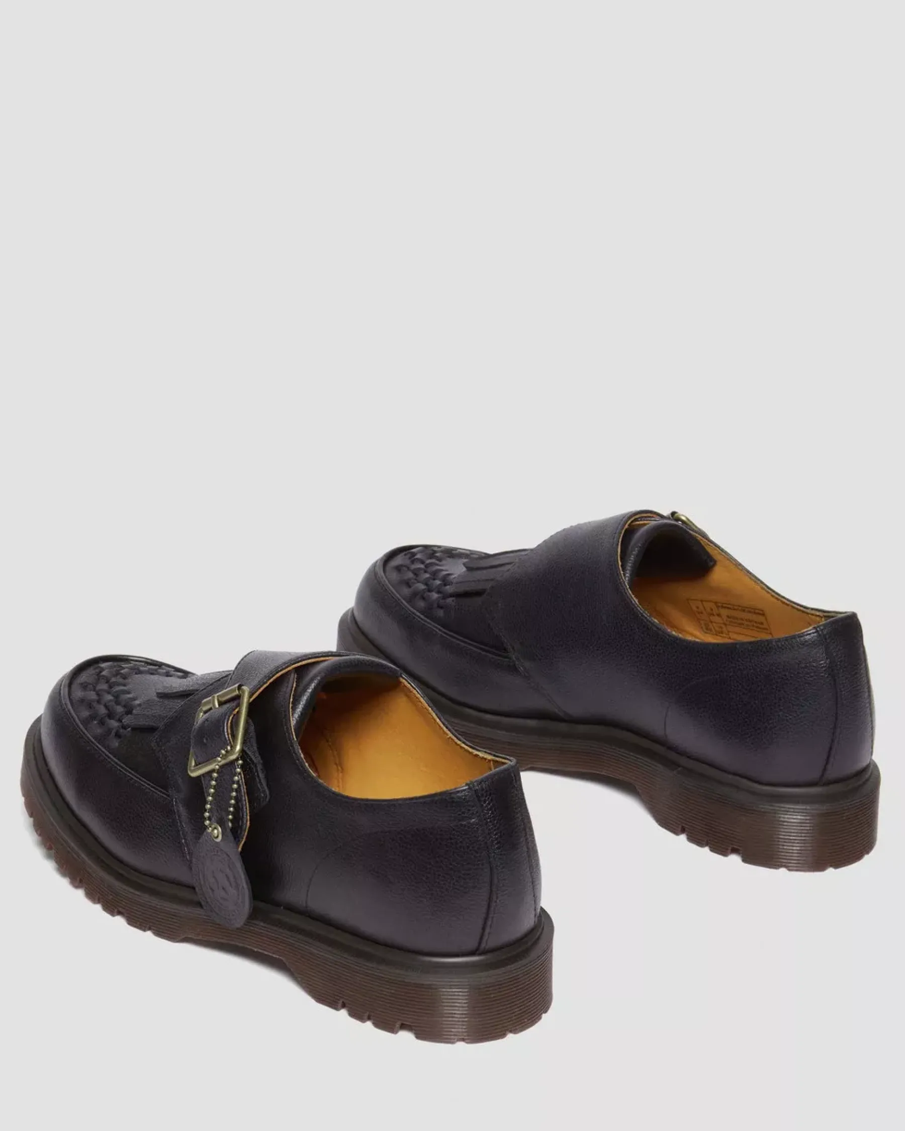 Originals|Shoes>Dr. Martens Ramsey Westminster Leather Buckle Creepers Black — Westminster