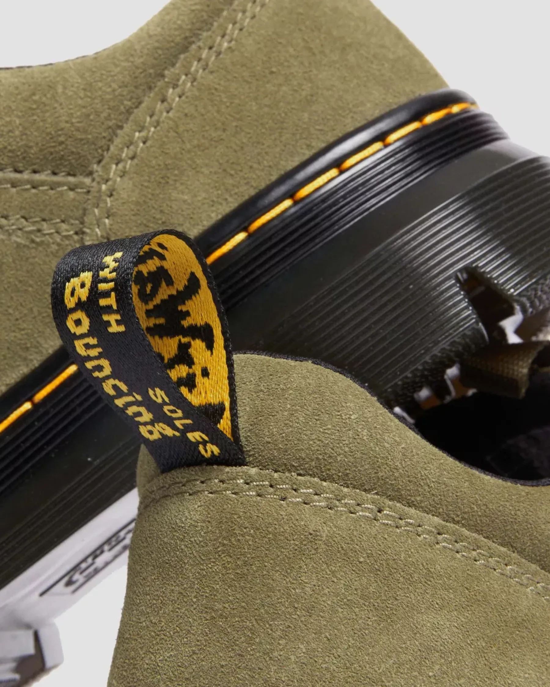 Sale|Oxfords>Dr. Martens Reeder Suede Utility Shoes DMS OLIVE — E.H.Suede