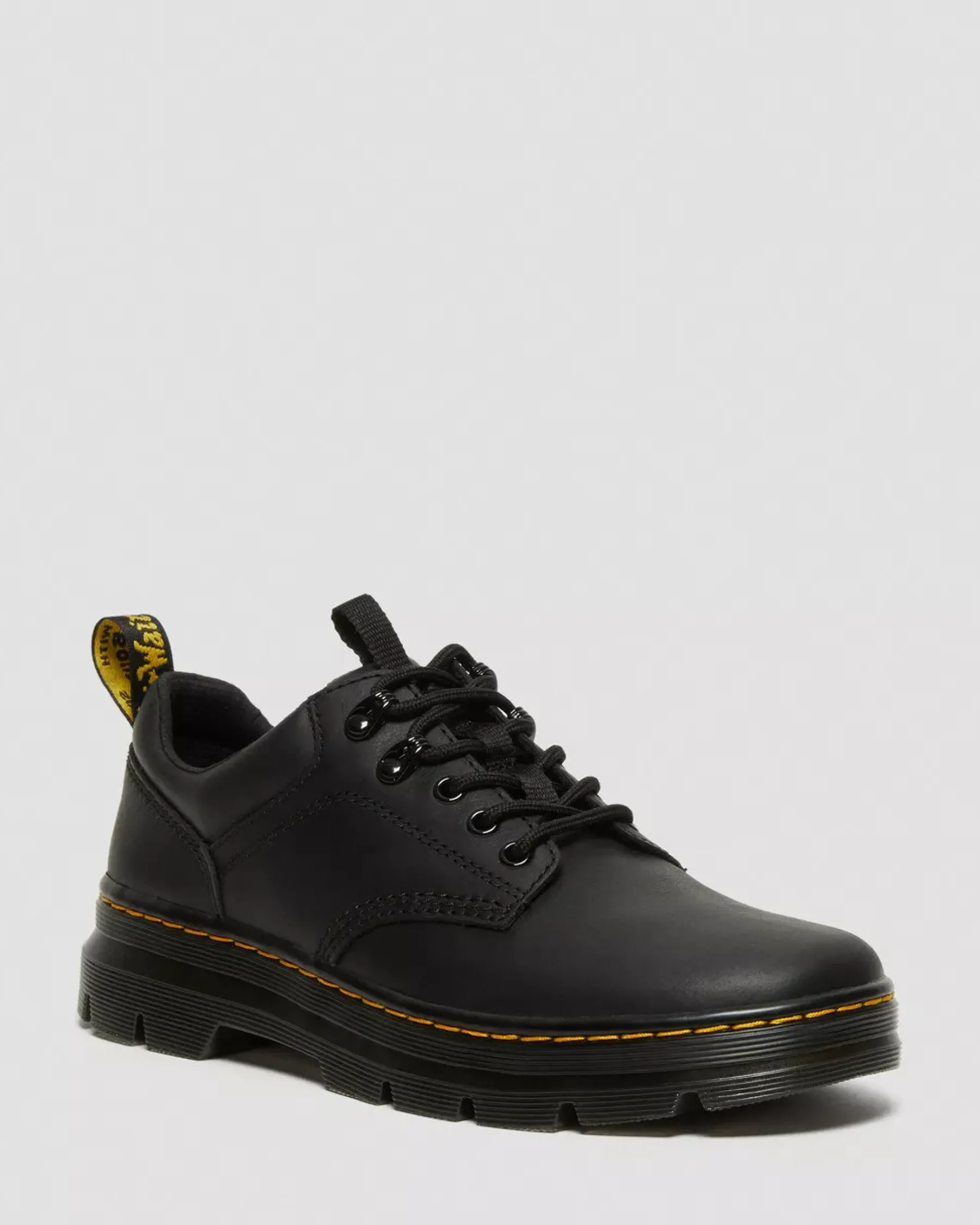 Shoes|Oxfords>Dr. Martens Reeder Wyoming Leather Utility Shoes Black — Wyoming