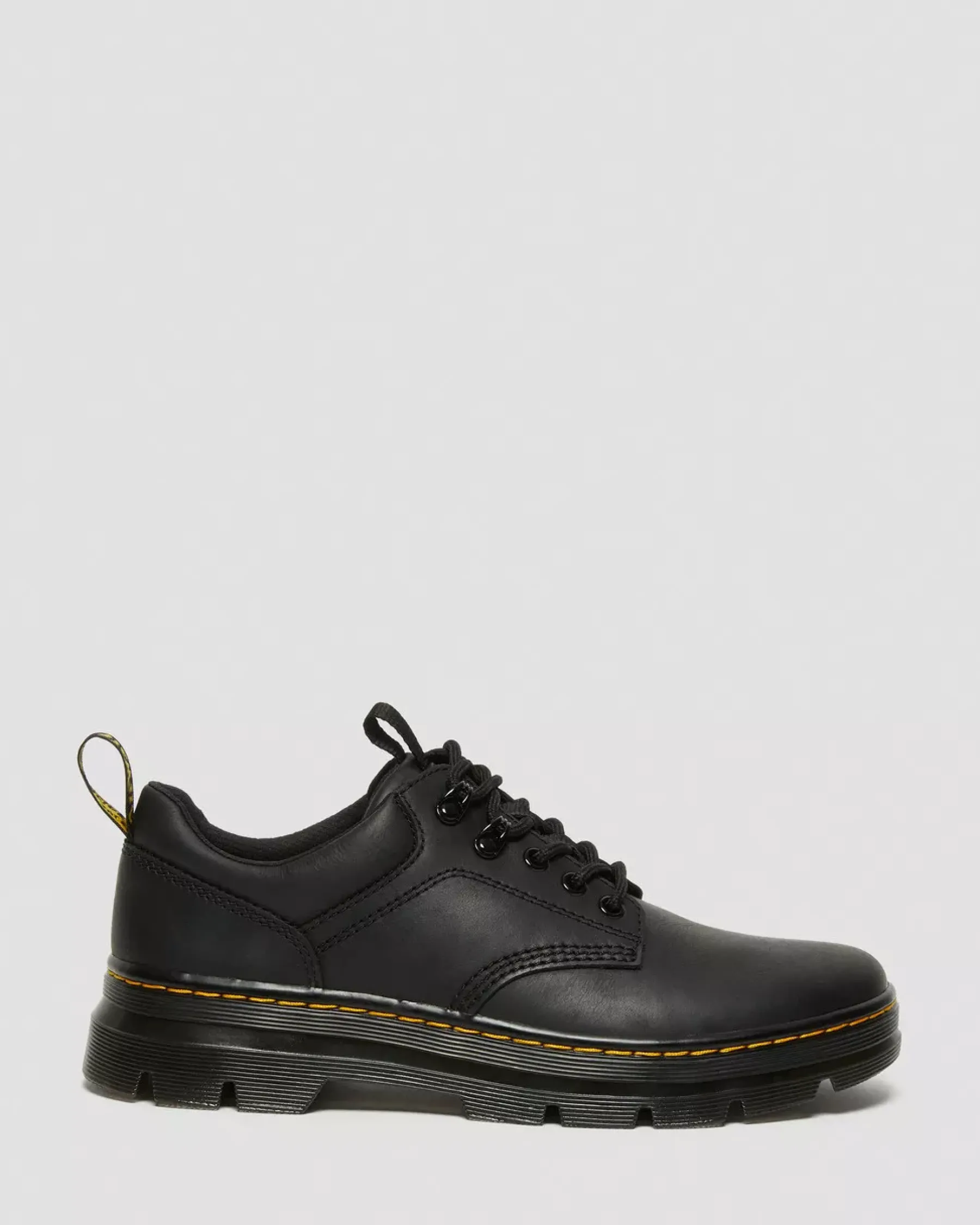 Shoes|Oxfords>Dr. Martens Reeder Wyoming Leather Utility Shoes Black — Wyoming