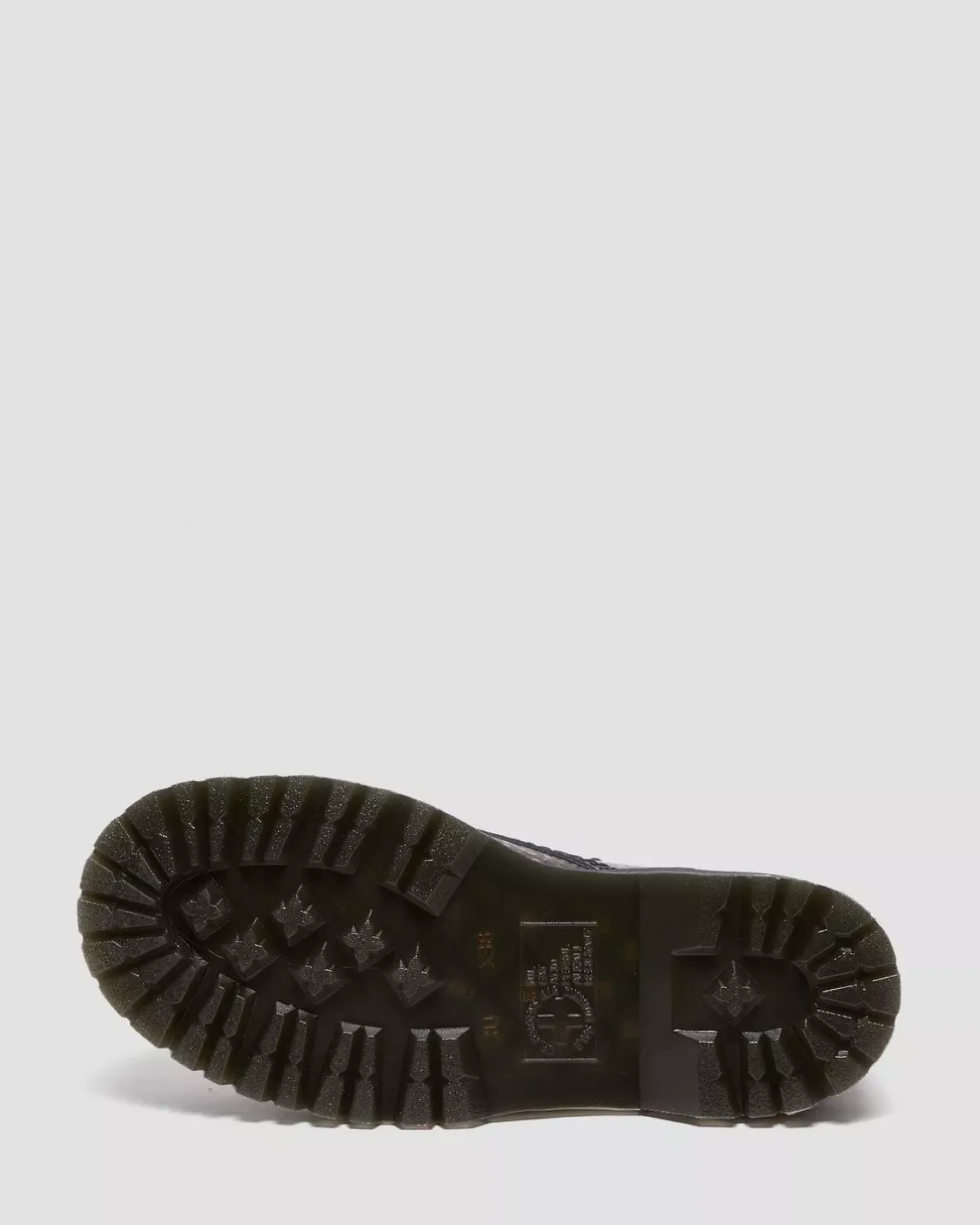 Sale|Platform Boots>Dr. Martens Sinclair Snake Print Emboss Leather Platform Boots BLACK+MULTI — Viper Croc Emboss