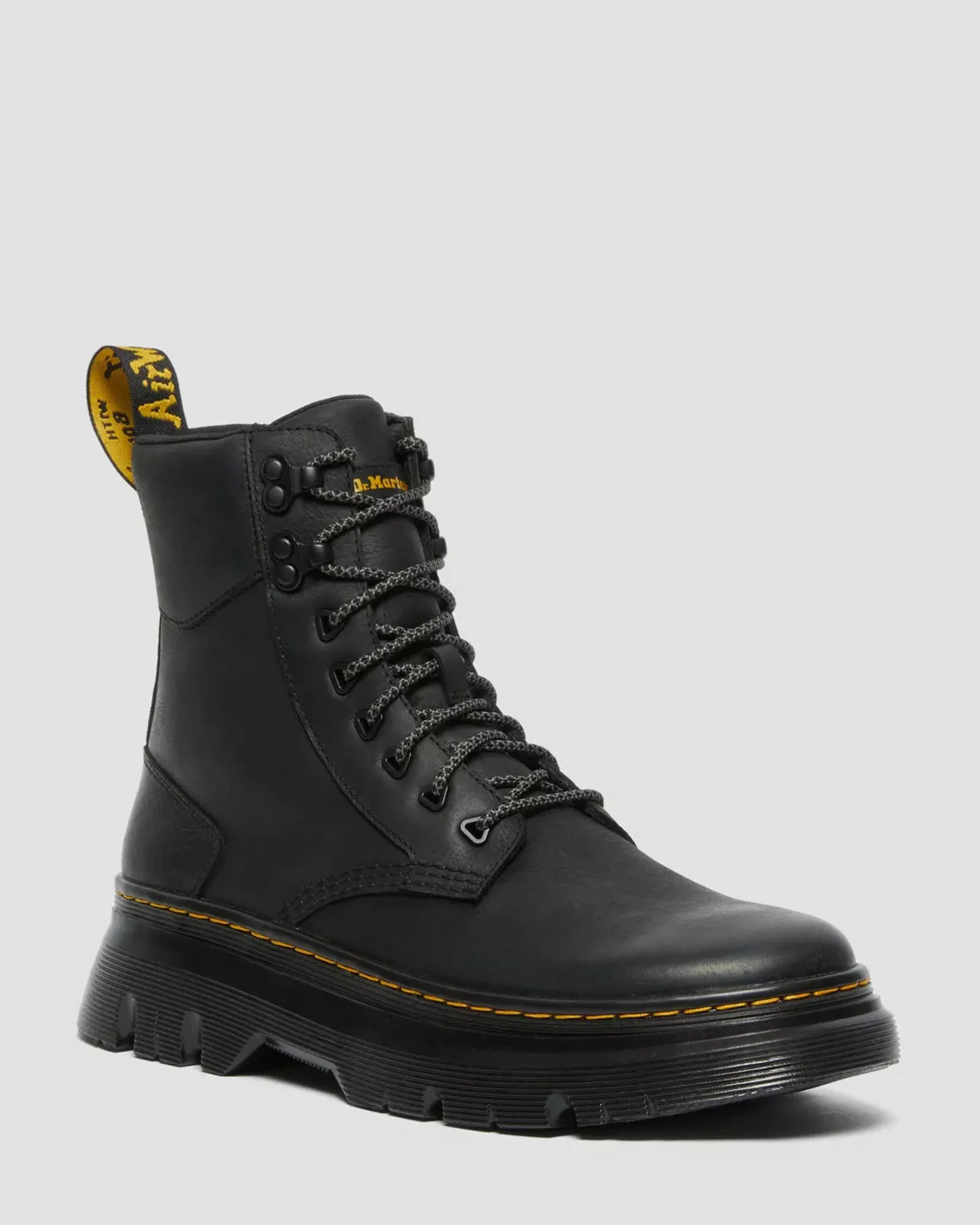 Sale|Casual Boots>Dr. Martens Tarik Wyoming Leather Utility Boots Black — Wyoming