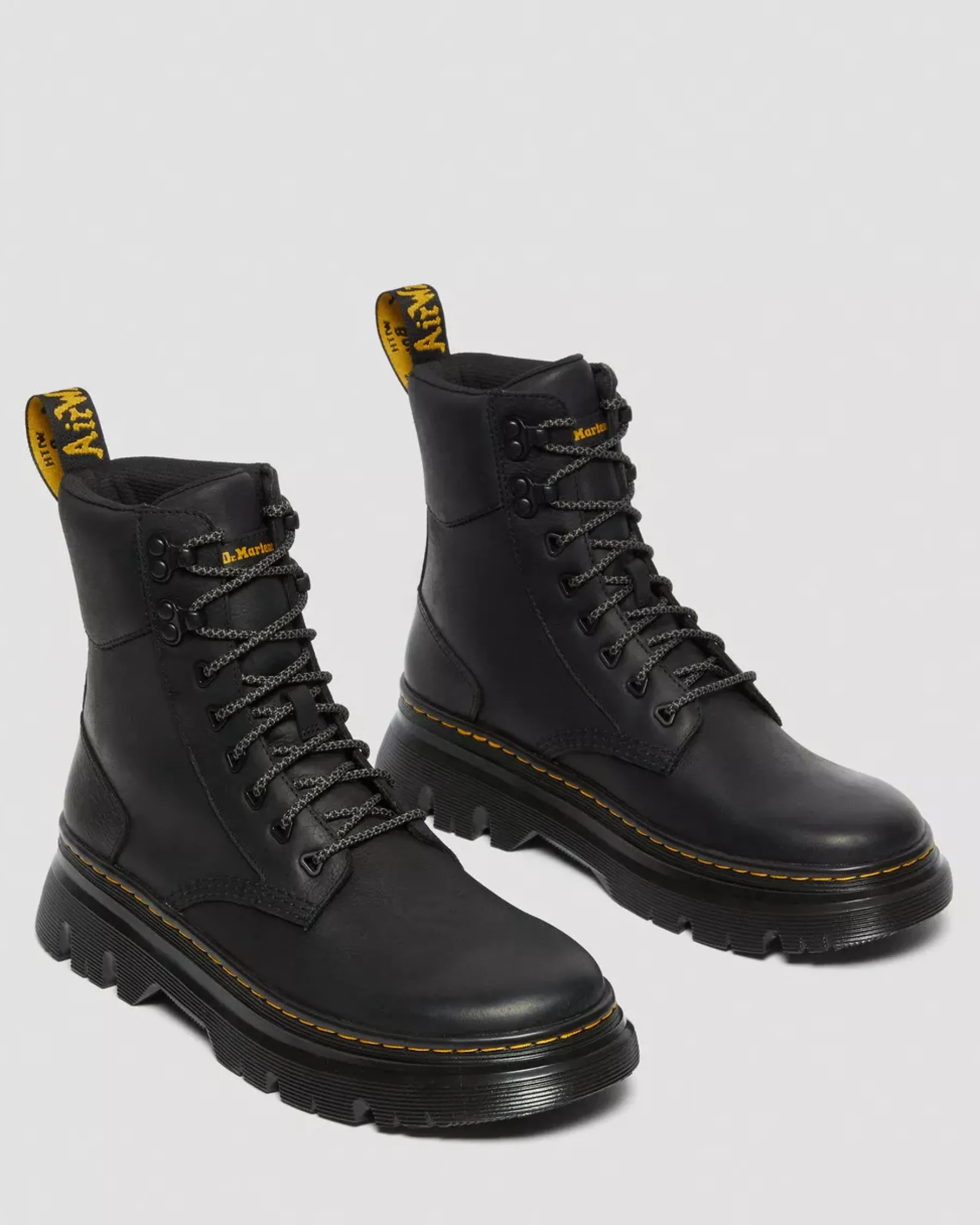 Sale|Casual Boots>Dr. Martens Tarik Wyoming Leather Utility Boots Black — Wyoming