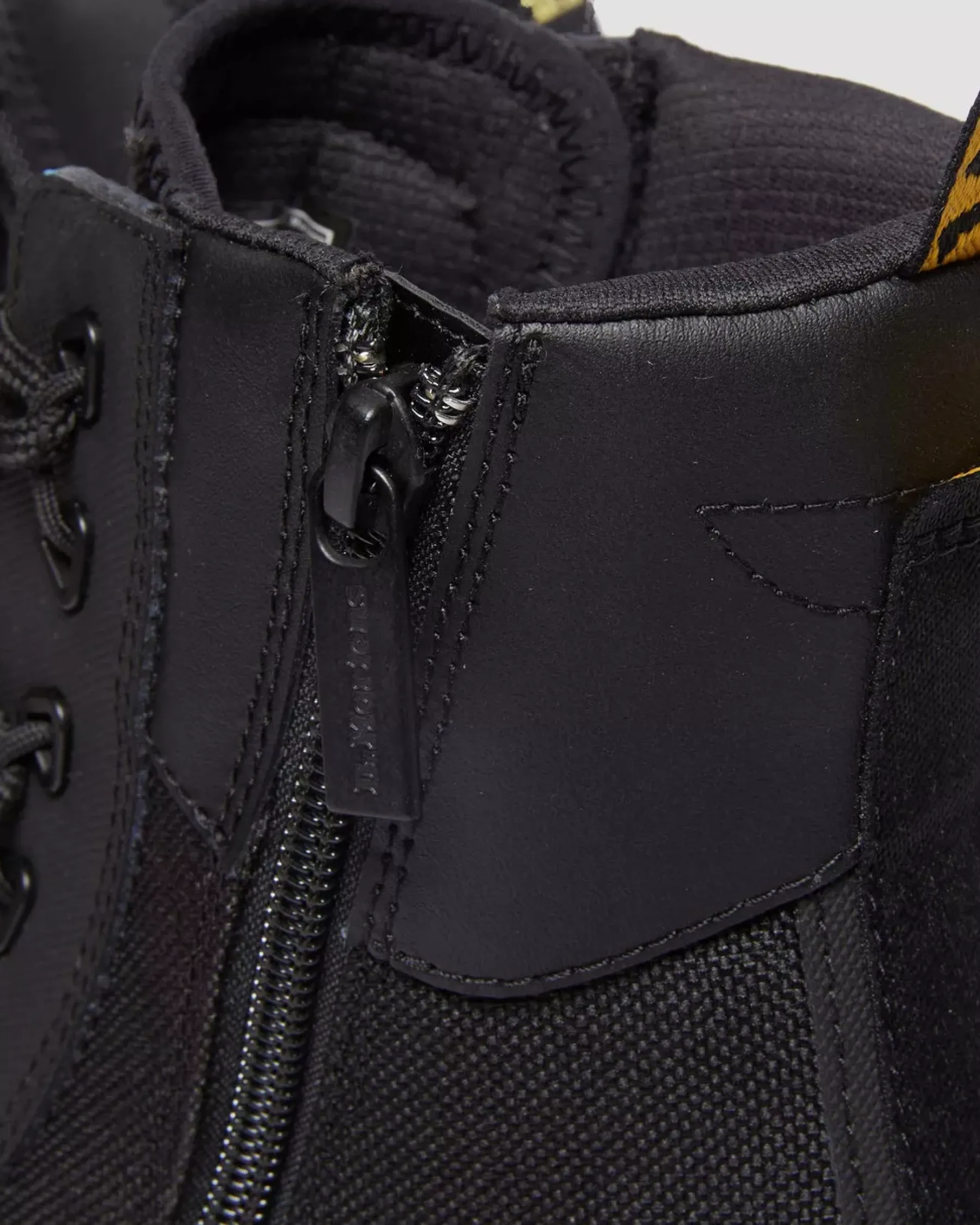 Sale|Casual Boots>Dr. Martens Tarik Zip Poly & Leather Utility Boots BLACK — Ajax + Extra Tough 50/50 + Hydro