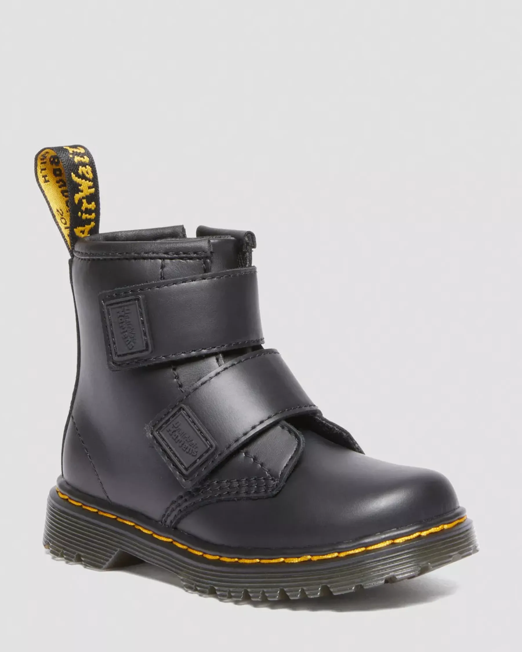 School Styles|Toddler / 2-4 Years>Dr. Martens Toddler 1460 Double Strap Leather Boots Black — Romario