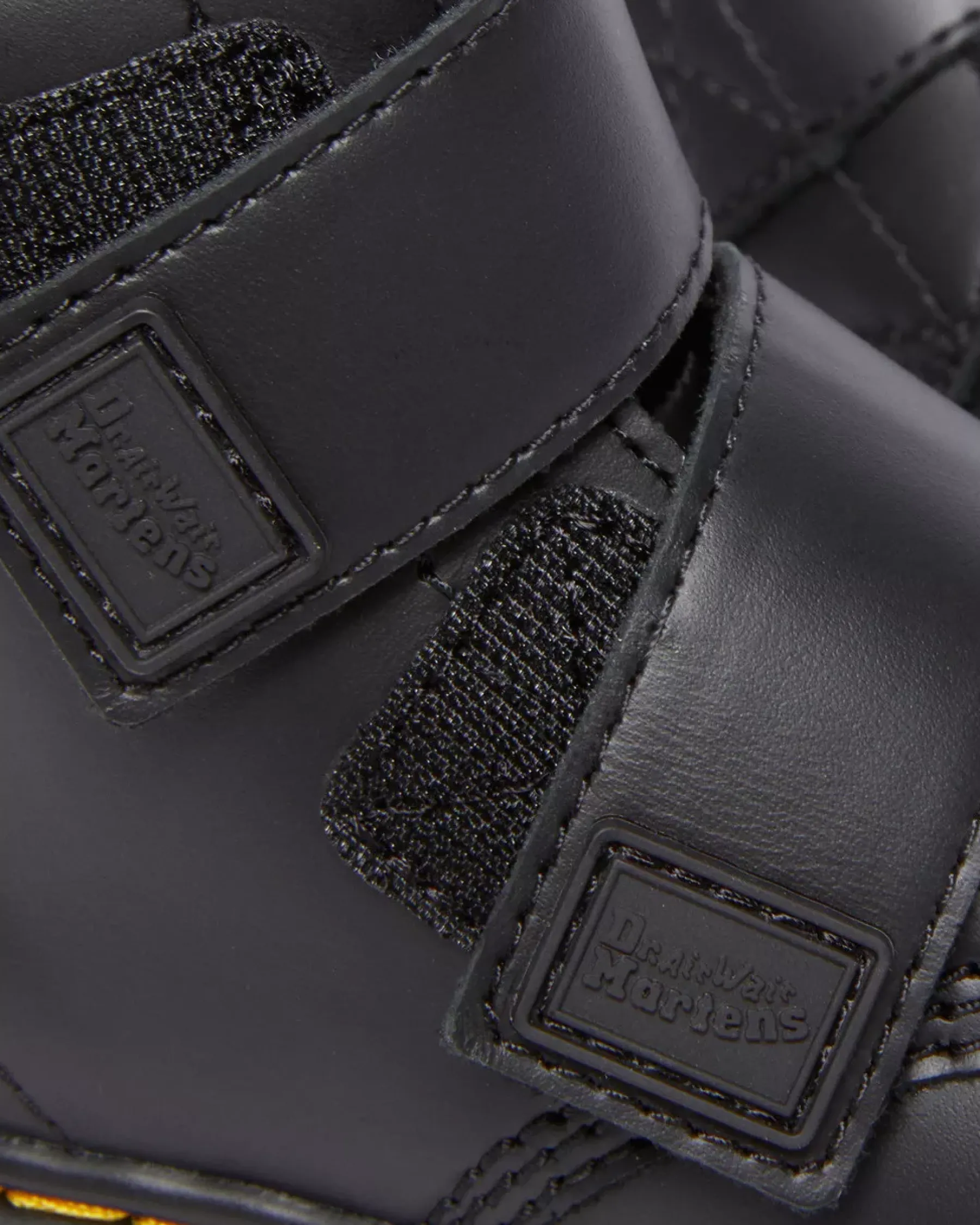 School Styles|Toddler / 2-4 Years>Dr. Martens Toddler 1460 Double Strap Leather Boots Black — Romario